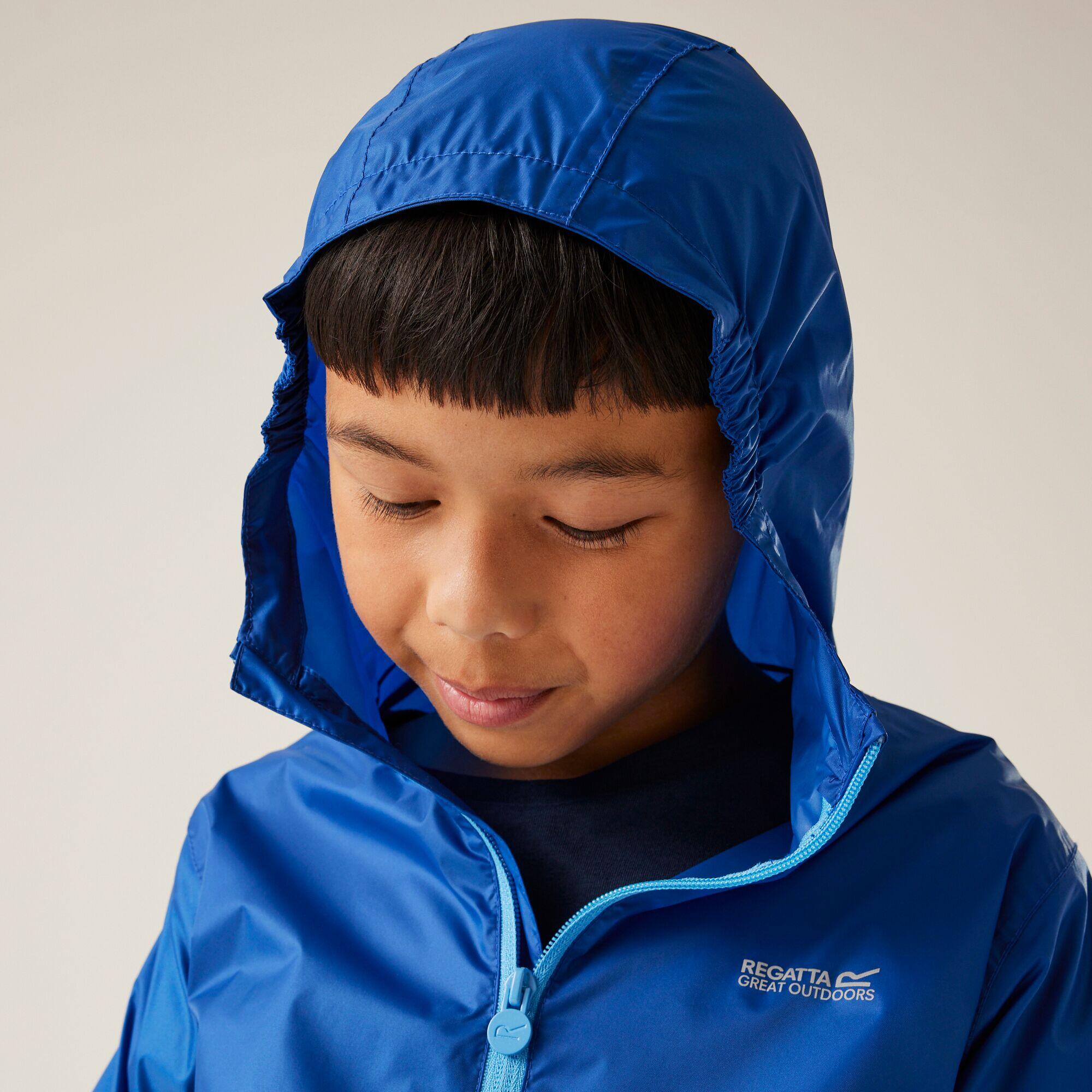 Pack It III Kids Waterproof Hiking Shell Jacket 6/7