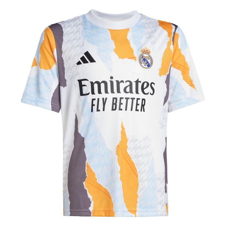 Maillot d'échauffement Real Madrid 24/25 Enfants