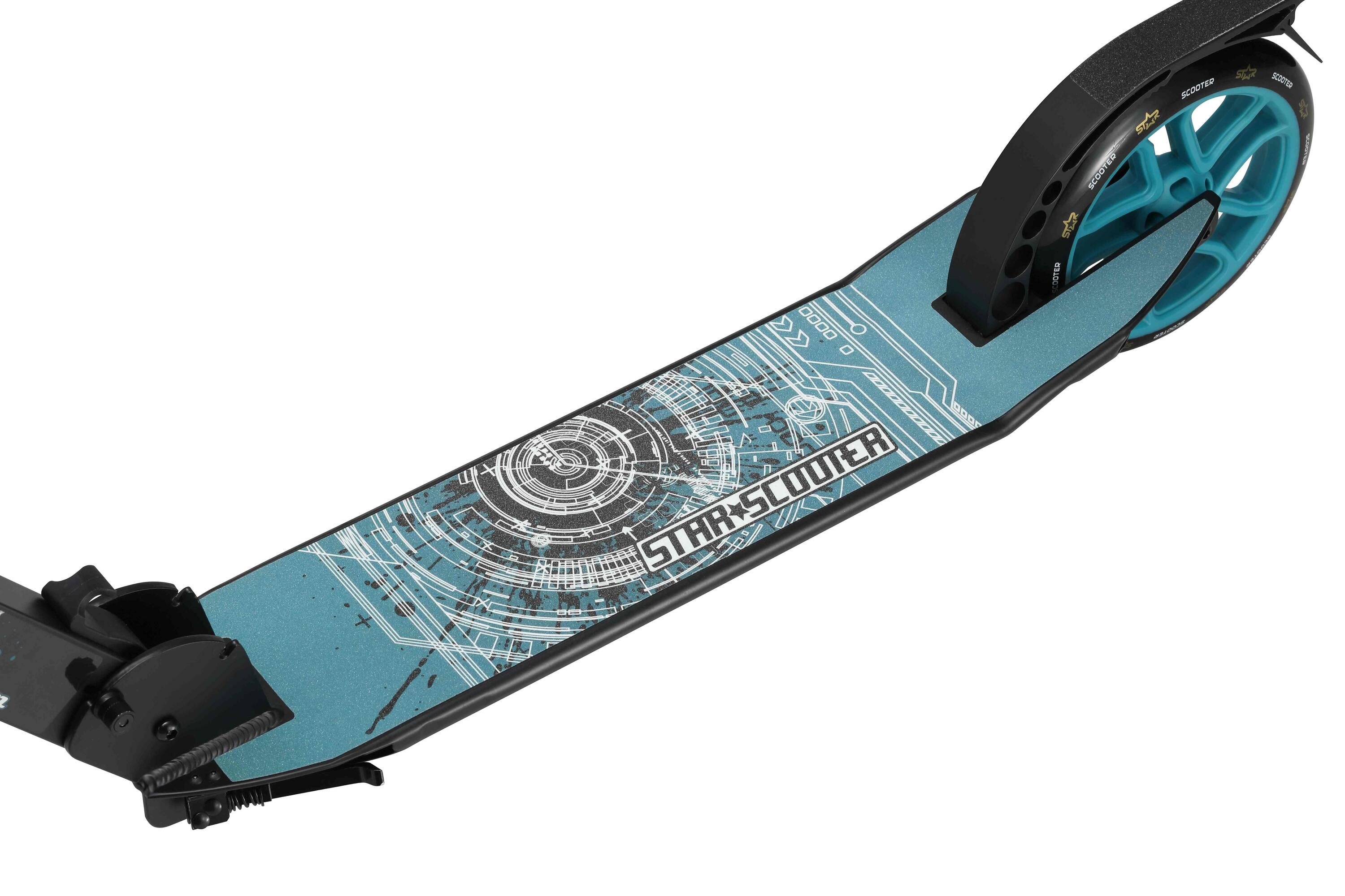 Step met grote wielen 255 mm, voor kinderen van jaar, opvouwbaar, Big Cruiser 6/7