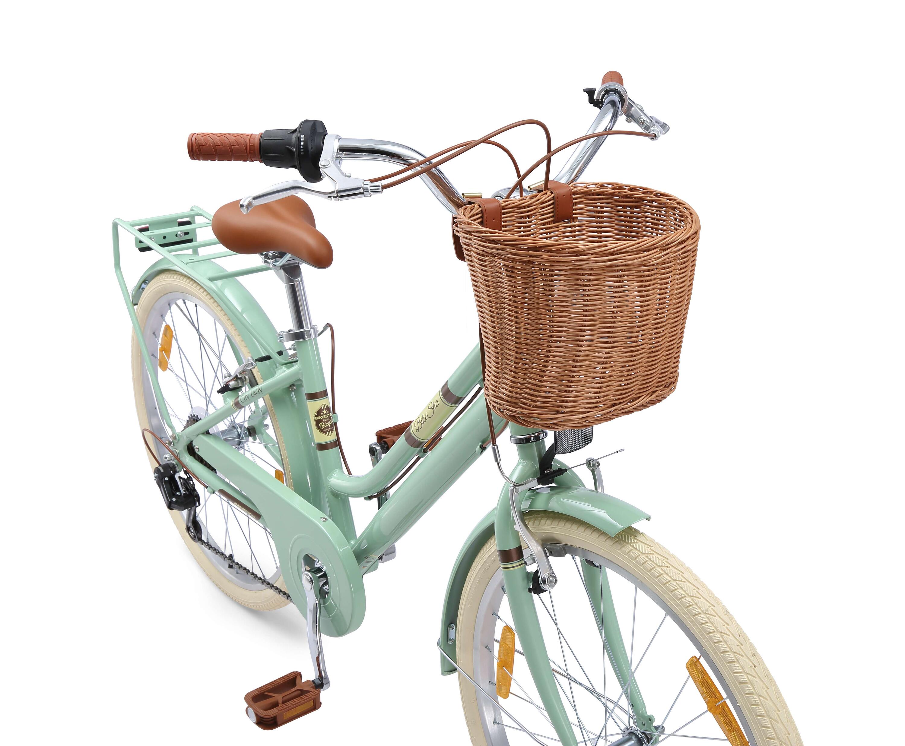 Kinderfiets 24 inch vanaf 10 - 13 jaar, City Retro 6/7