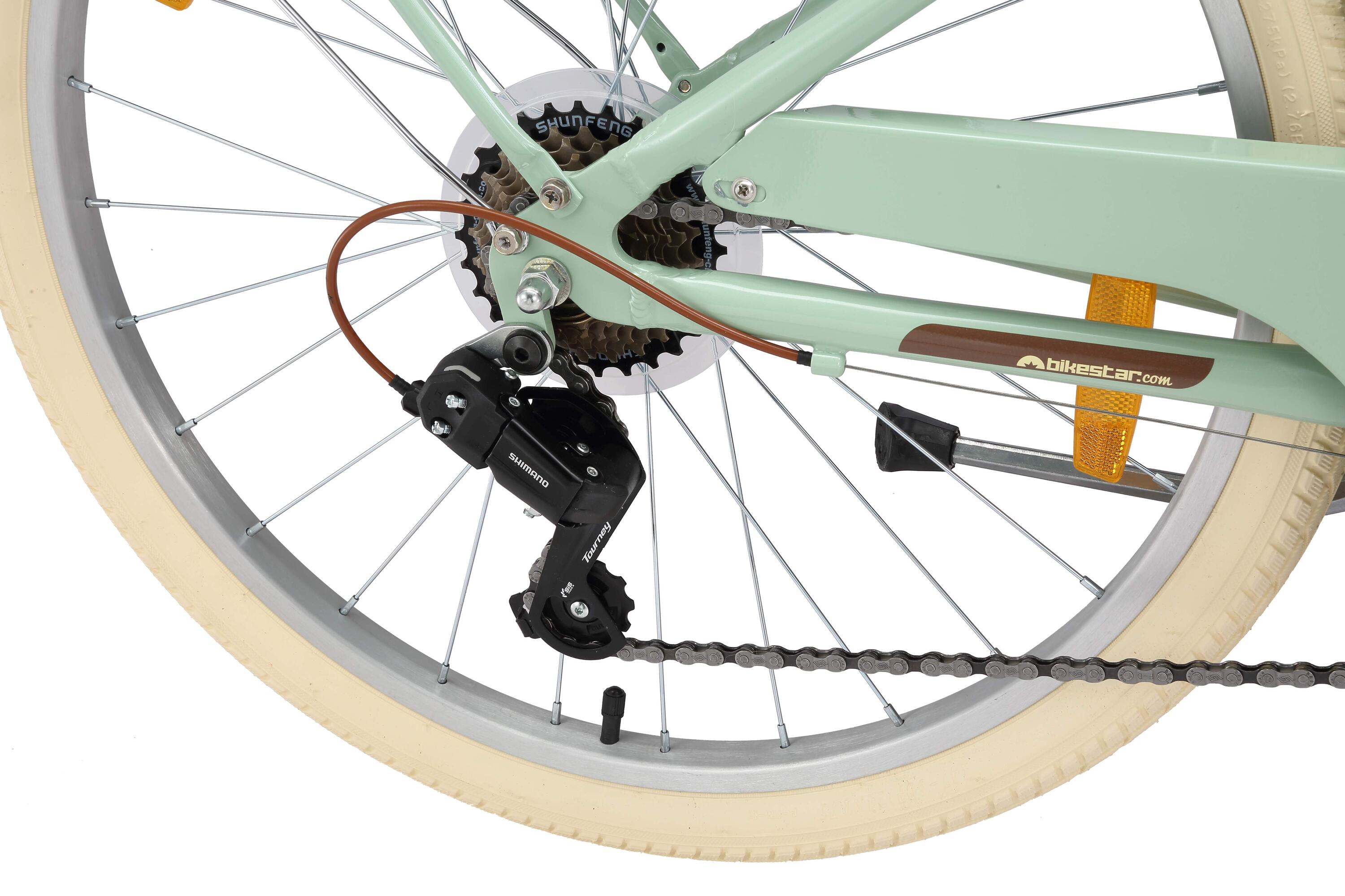 Kinderfiets 24 inch vanaf 10 - 13 jaar, City Retro 3/7