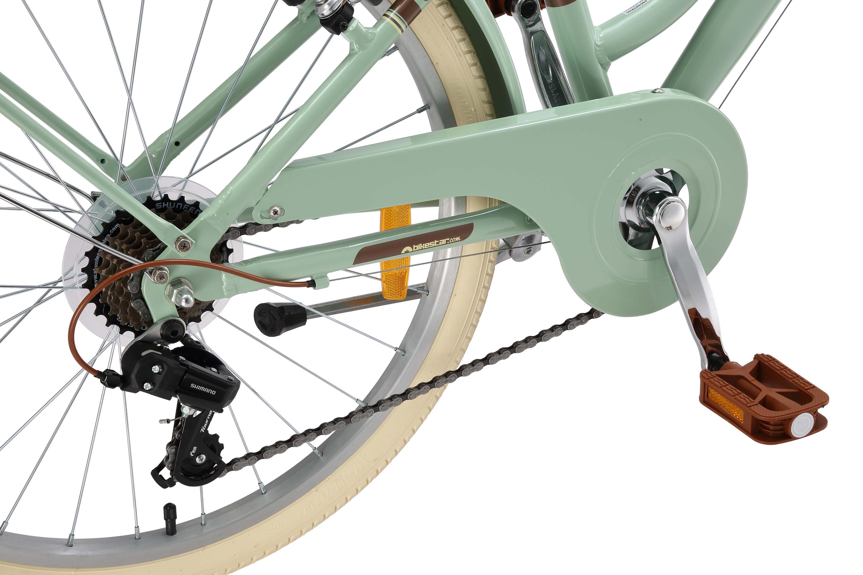 Kinderfiets 24 inch vanaf 10 - 13 jaar, City Retro 4/7