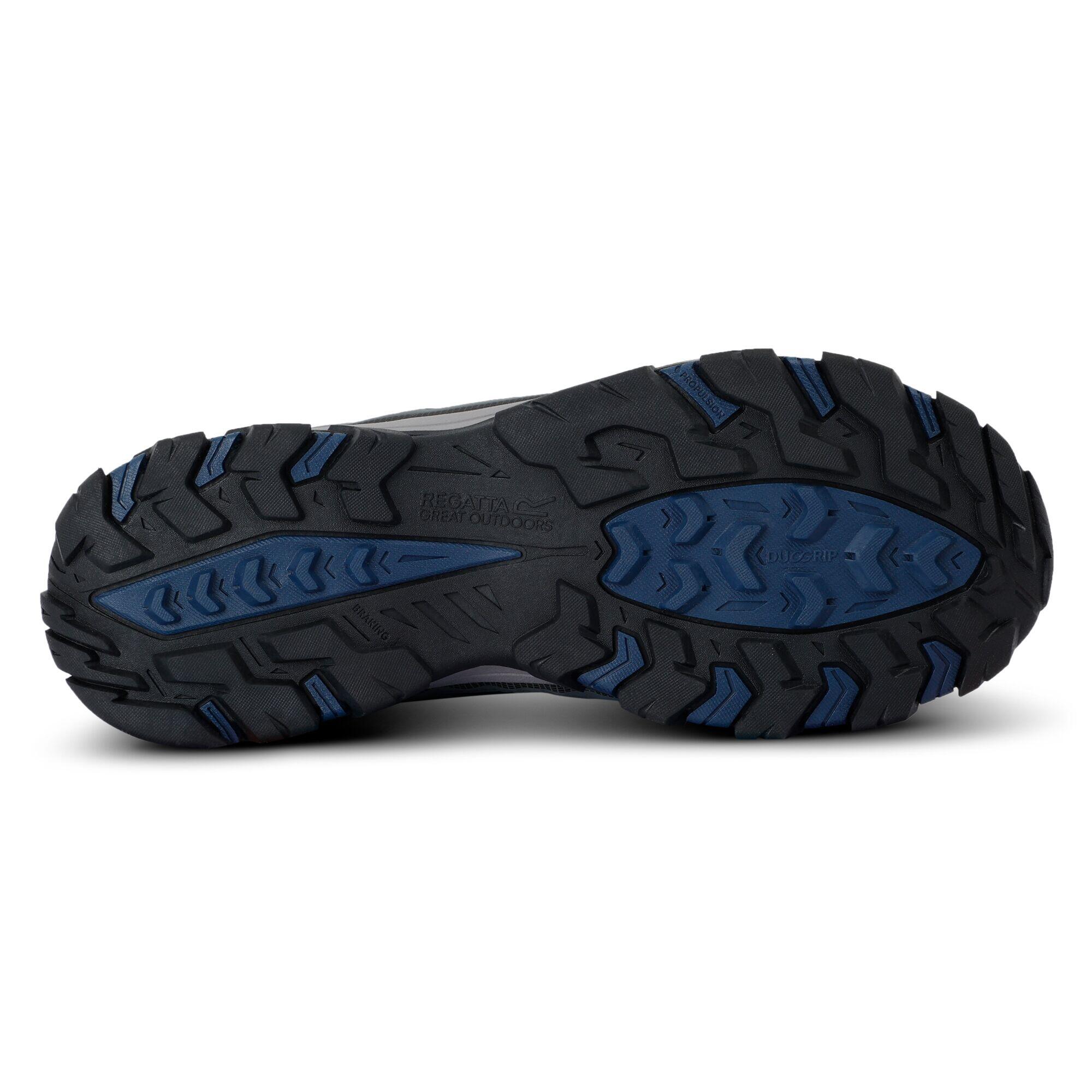 Regatta Kinderen/Kinderen Holcombe Lage Junior Wandelschoenen Marineblazer Lila Navy
