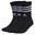 Ponožky 3-Stripes Cushioned Crew – 3 páry