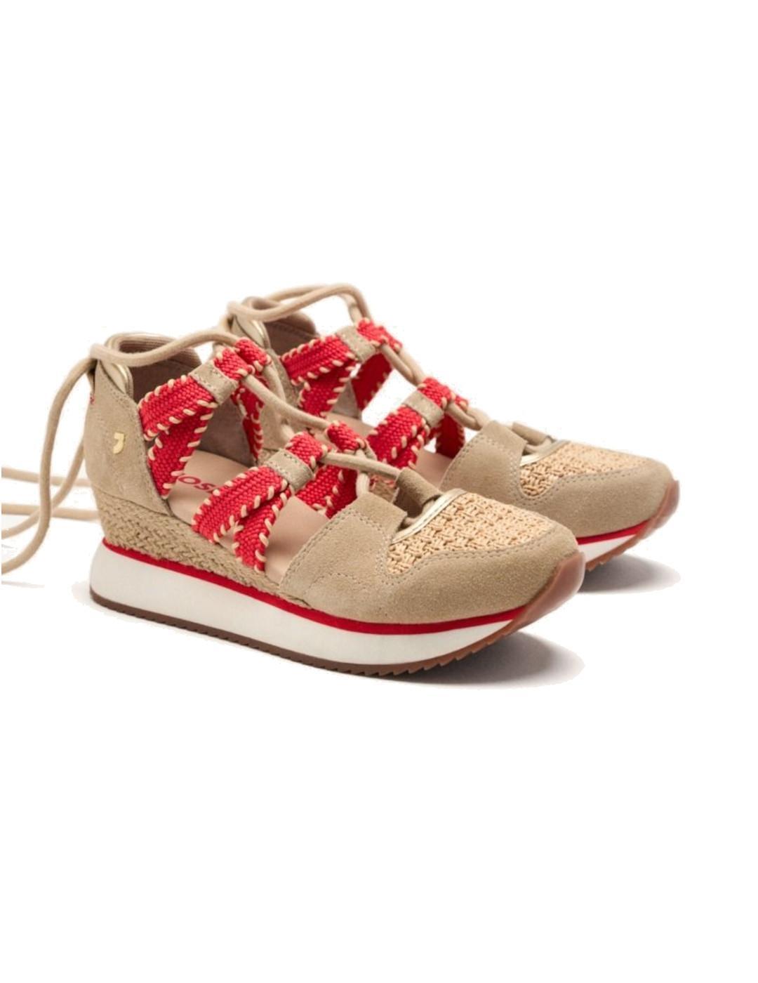 Sandalias para Mujer Gioseppo Griswold Beige 2/4