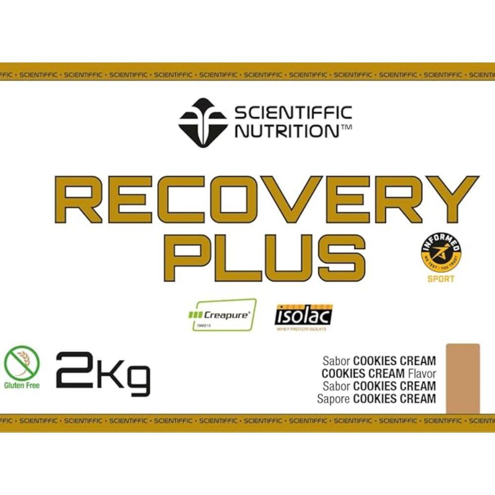 Recovery Plus 2Kg Cookies Cream Scientiffic Nutrition 3/3
