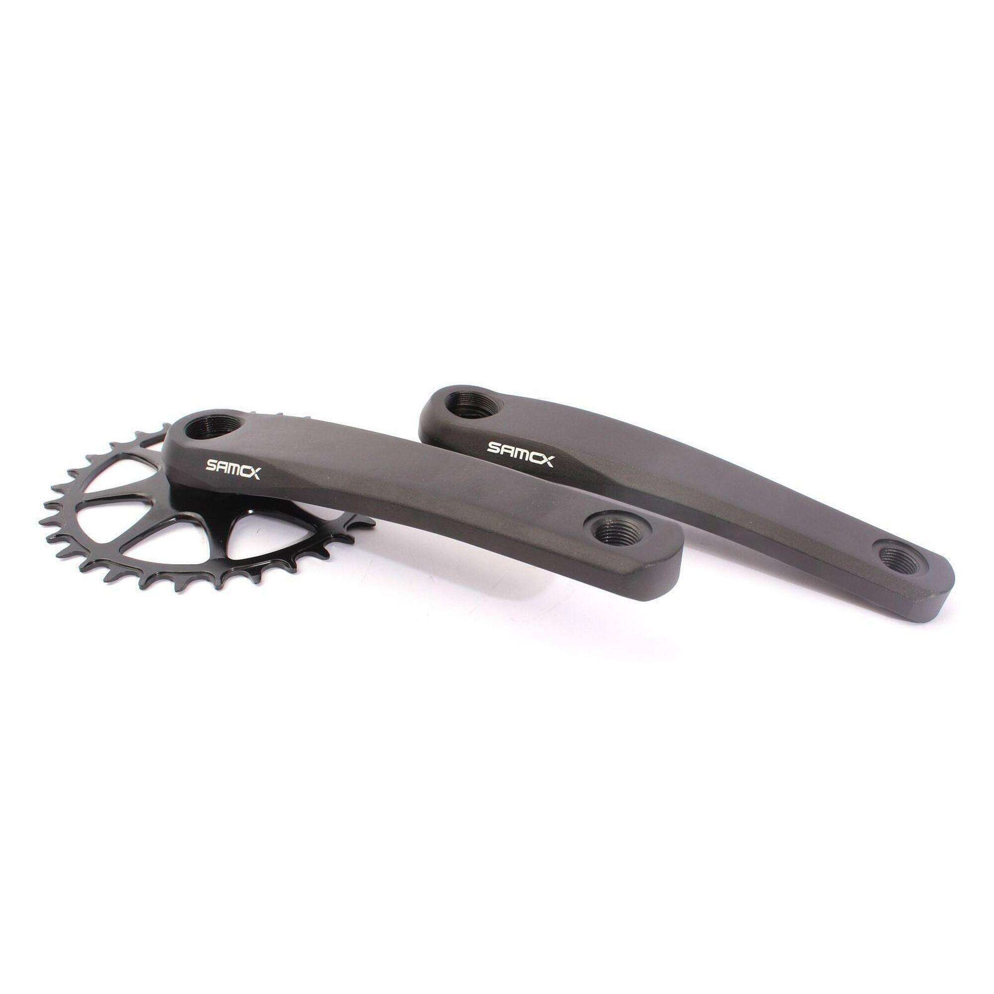 Manivelle de rechange gauche en alliage d'aluminium de 170 mm pour Manivelle de rechange gauche en alliage d'aluminium de 170 mm pour