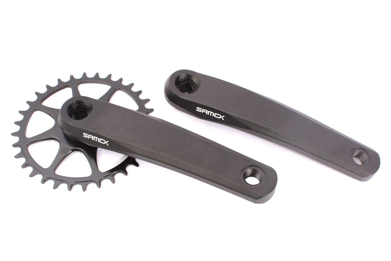 SAMOX MTB Kurbel-SAMOX Kurbelgarnitur 1-fach 170mm