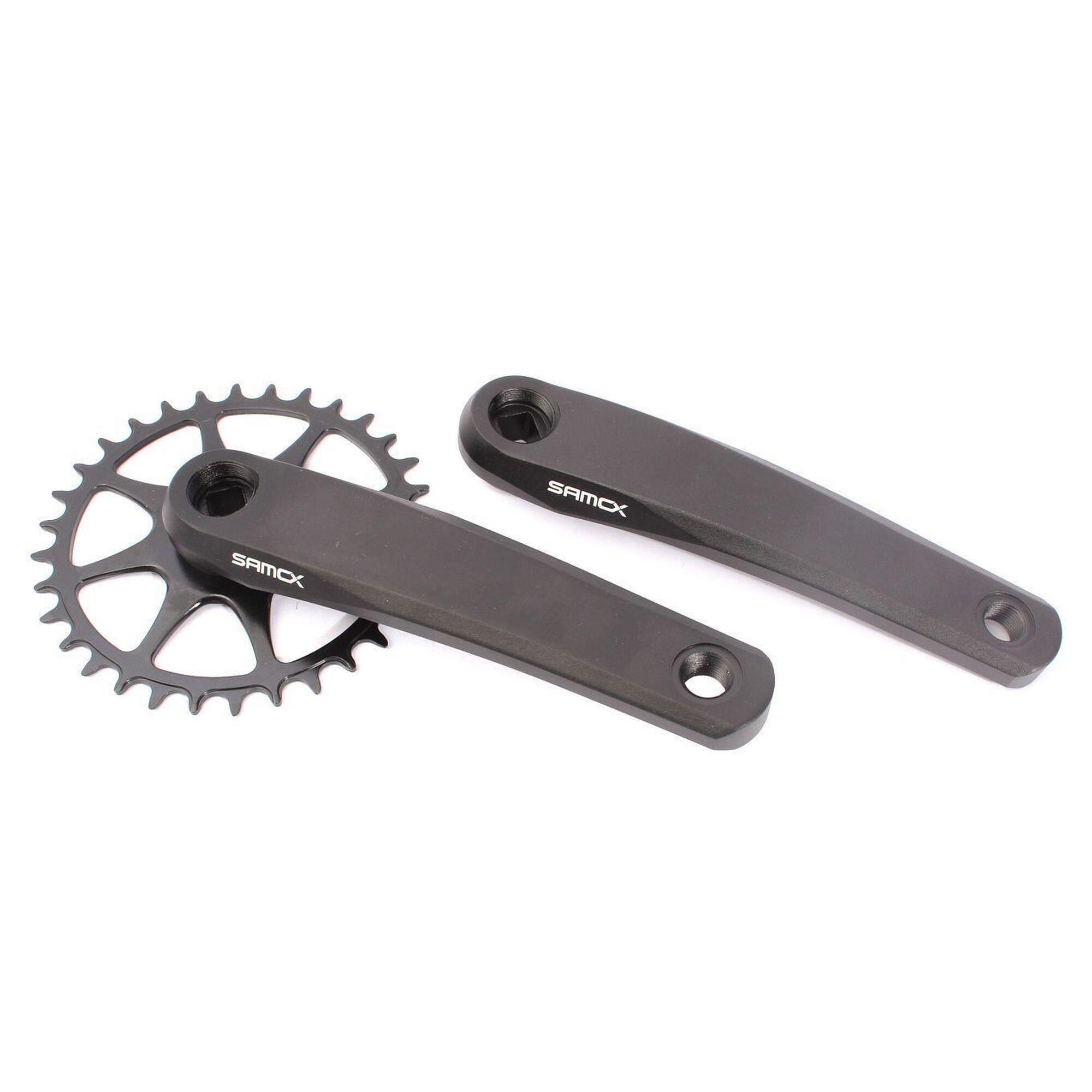 SAMOX MTB kliky - SAMOX kliková sada 1-rychlostní 170mm