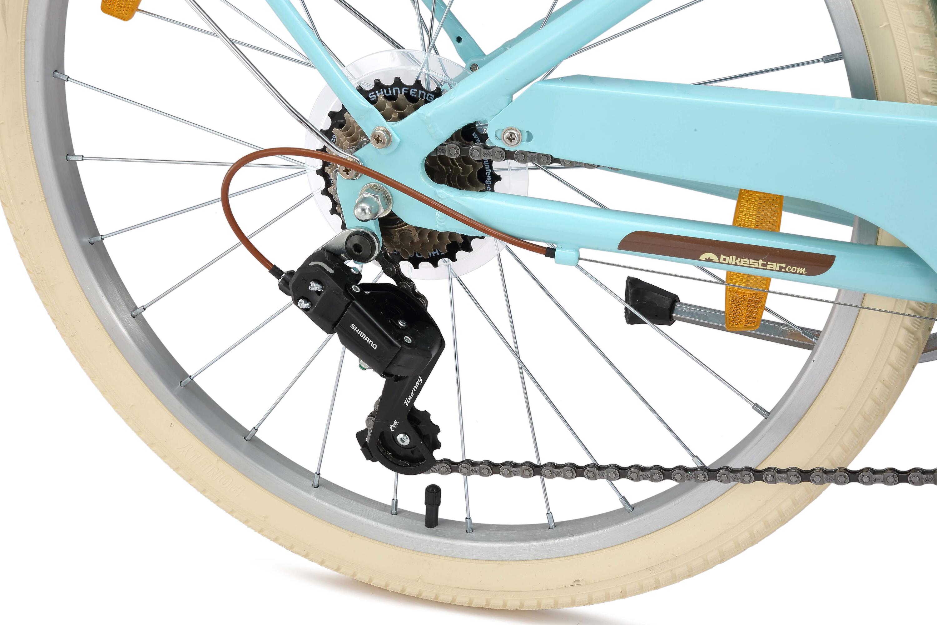 Kinderfiets 24 inch vanaf 10 - 13 jaar, City Retro 4/7