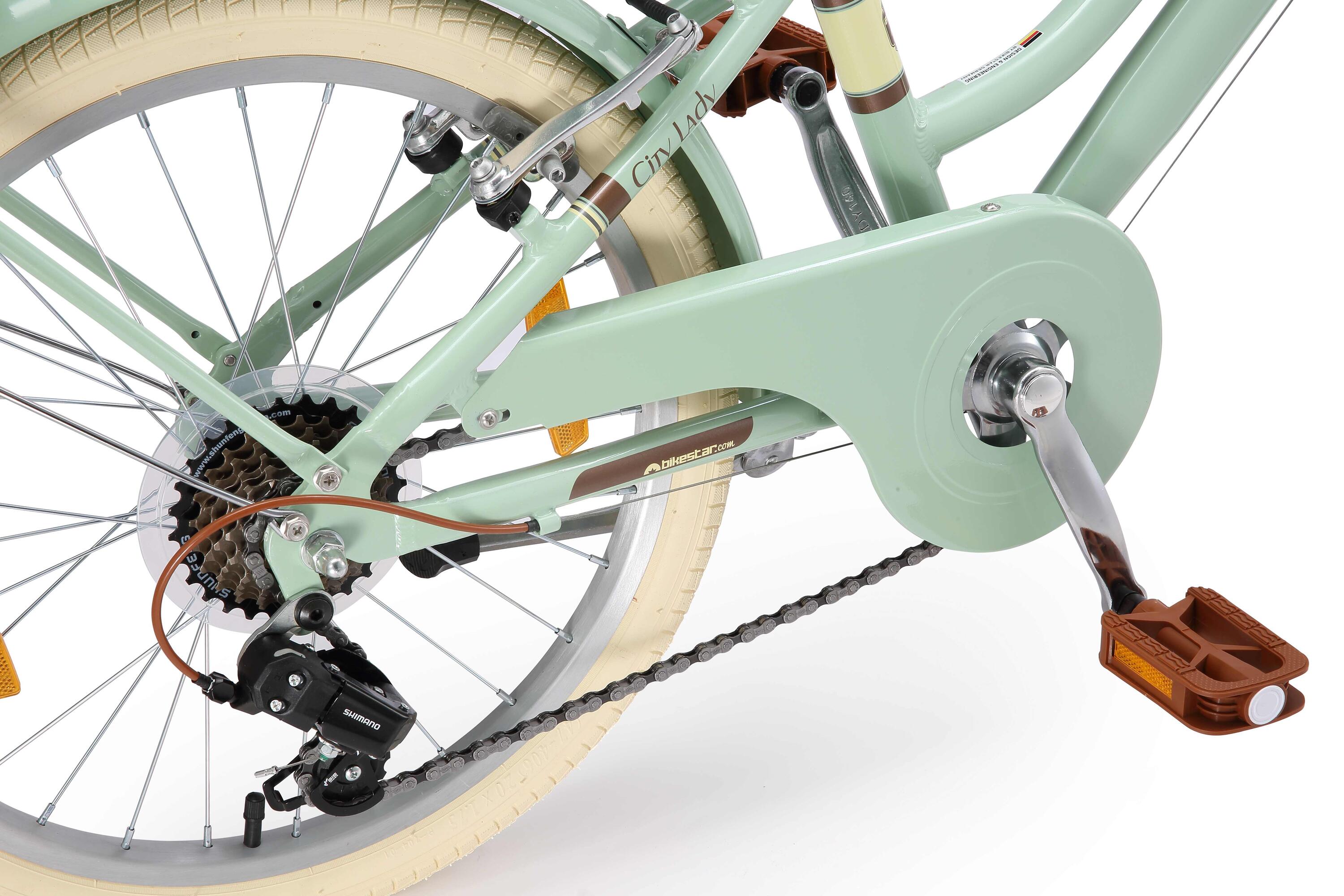 Bicicletta per bambini 20 pollici dai 6 - 9 anni, City Retro 5/7