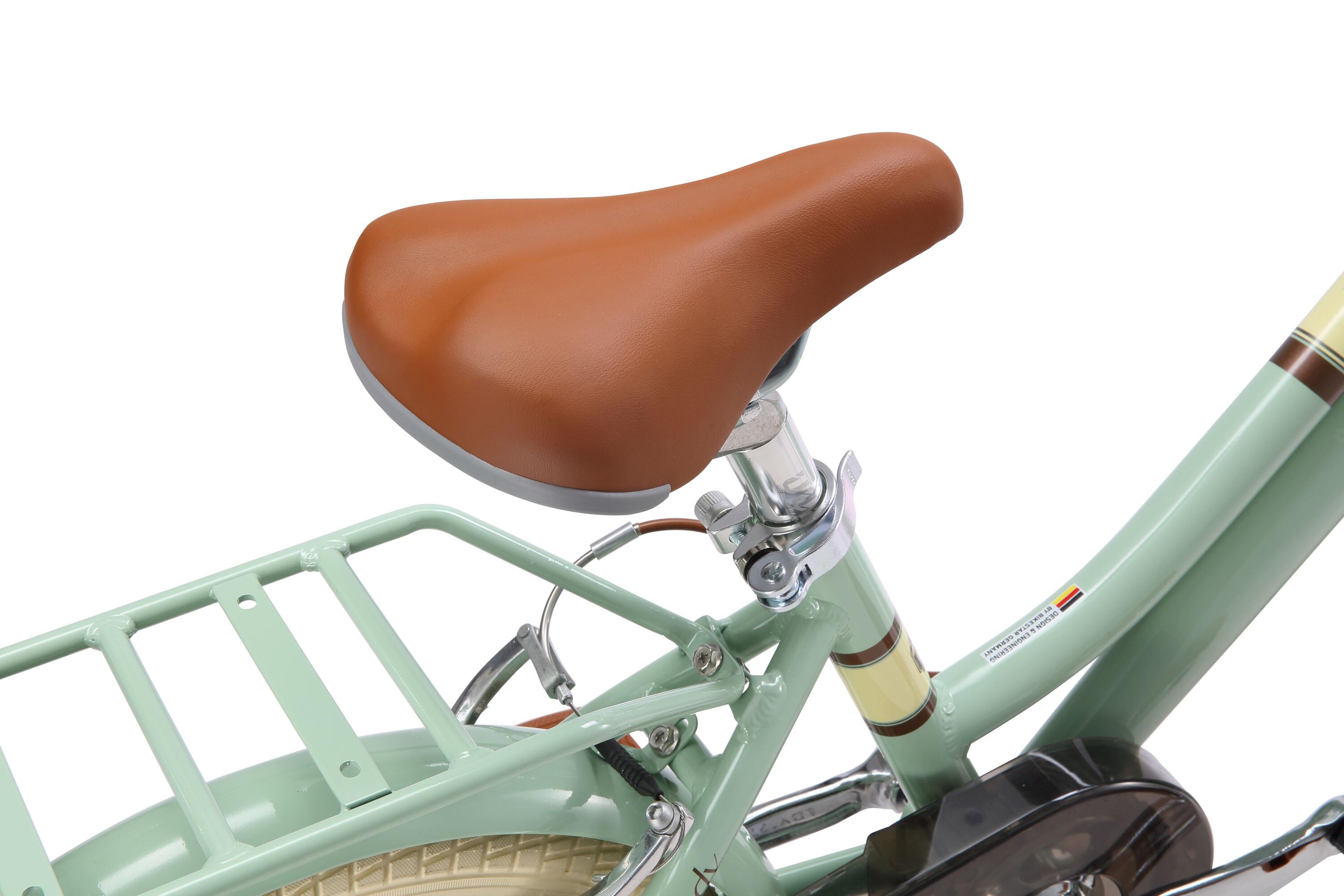 Kinderfiets 16 inch vanaf 4 - 6 jaar, City Retro 6/7