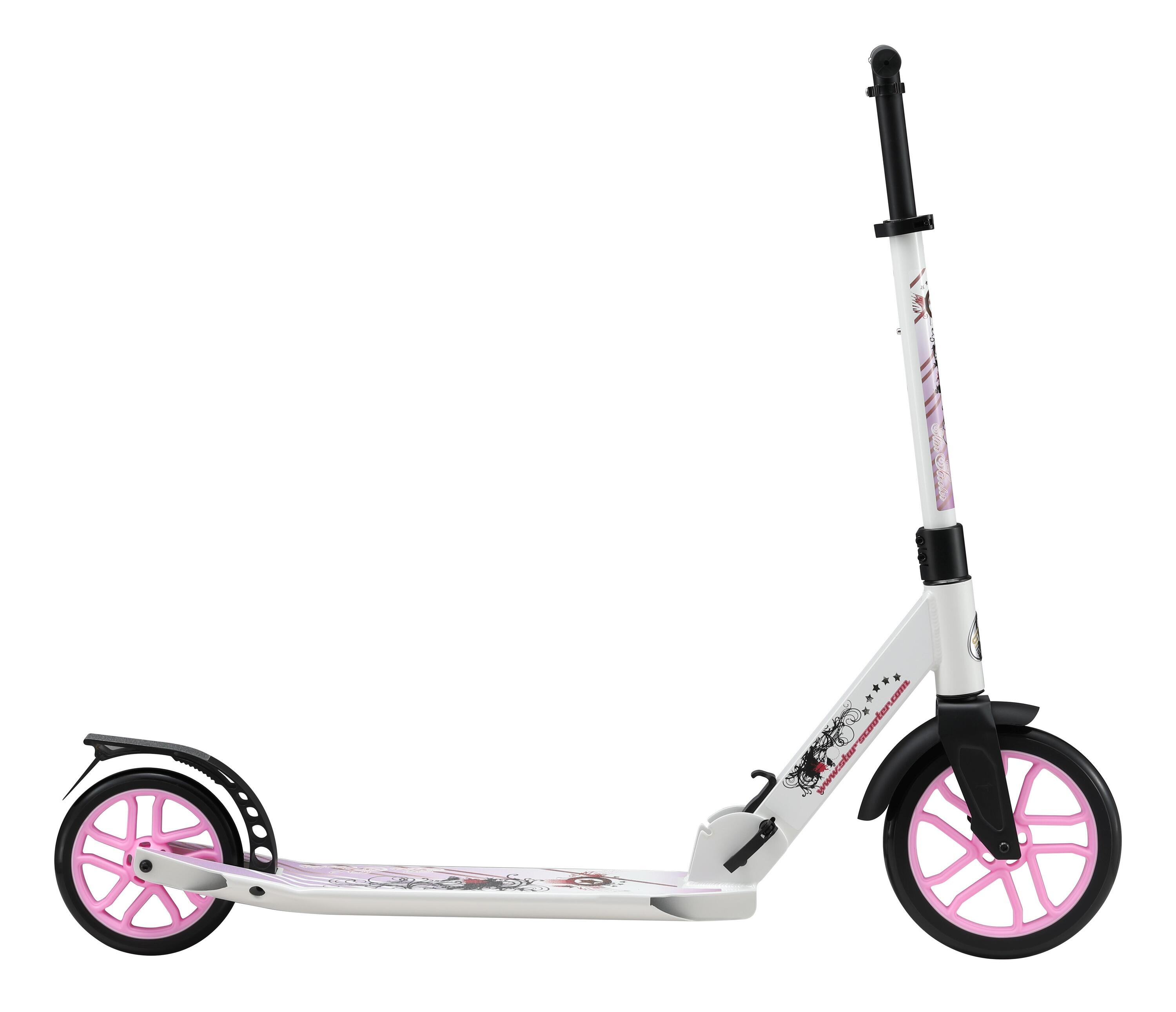 STAR SCOOTER Step met grote wielen 255 mm, voor kinderen van jaar, opvouwbaar, Big Cruiser