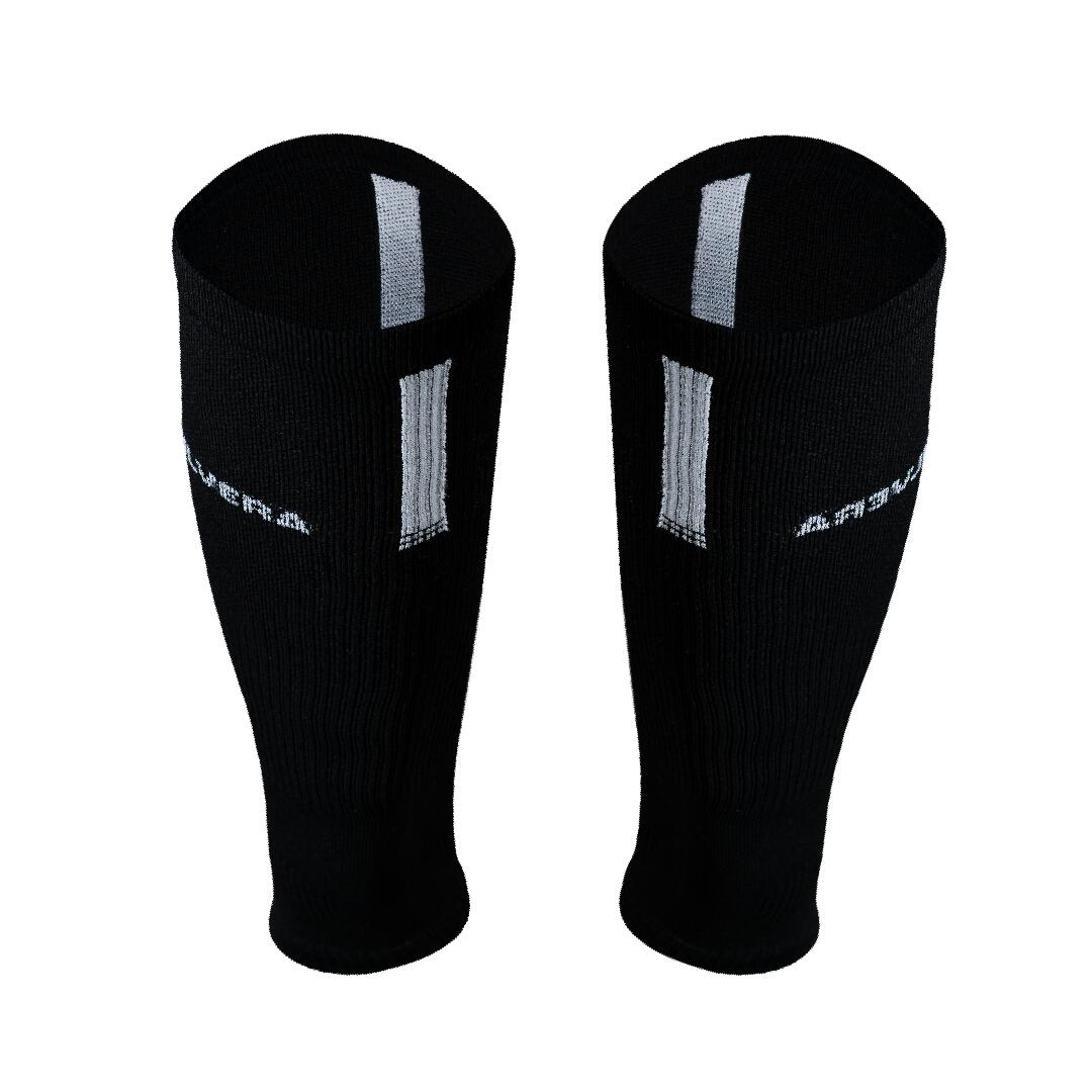 Silvera Nanotech - Manchons Pour Mollets Compression Running Football Volley Homme Femme Manchettes - Molletière - Noir - Taille Unique - Decathlon