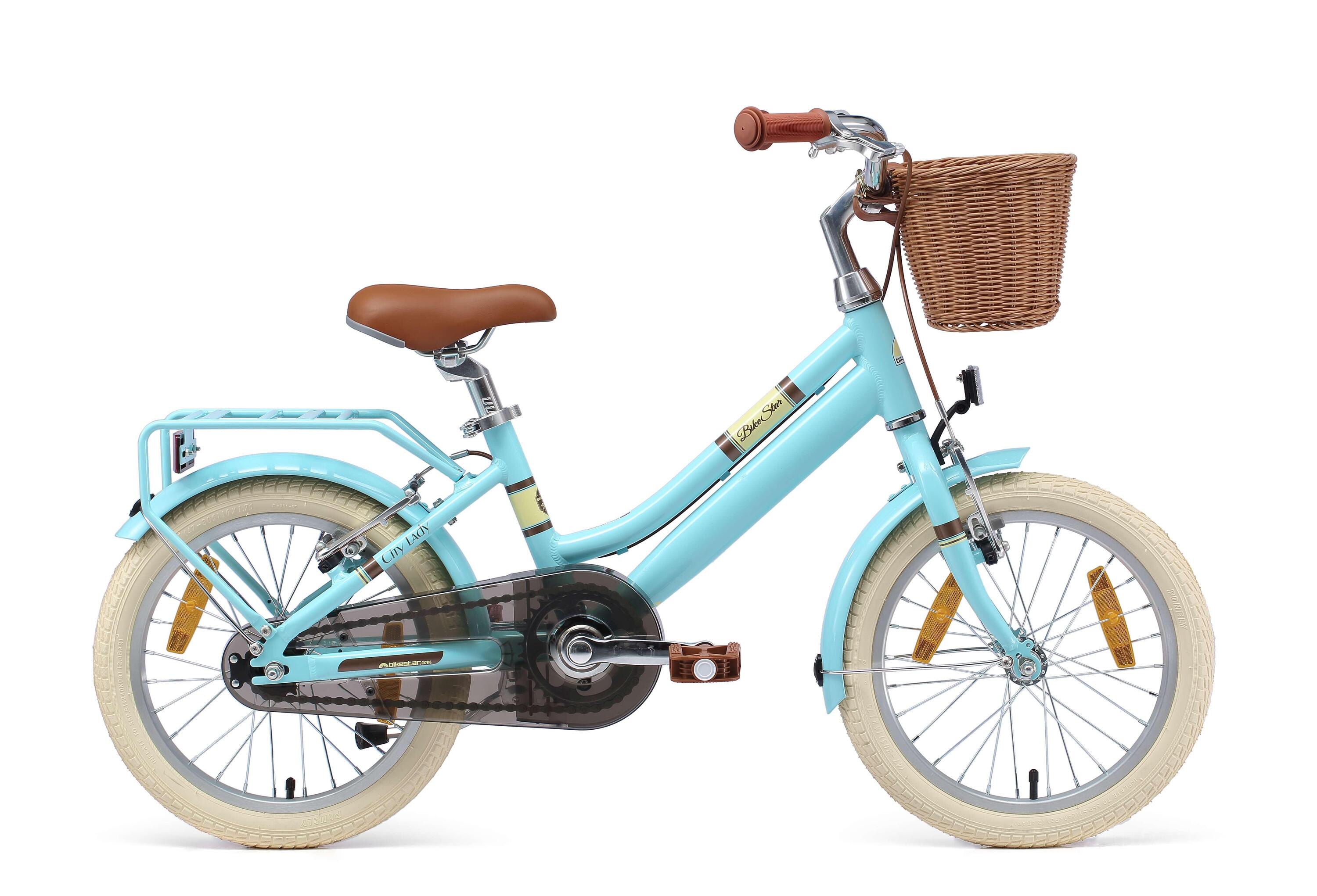 BIKESTAR Kinderfahrrad 16 Zoll von 4 - 6 Jahre, City Retro