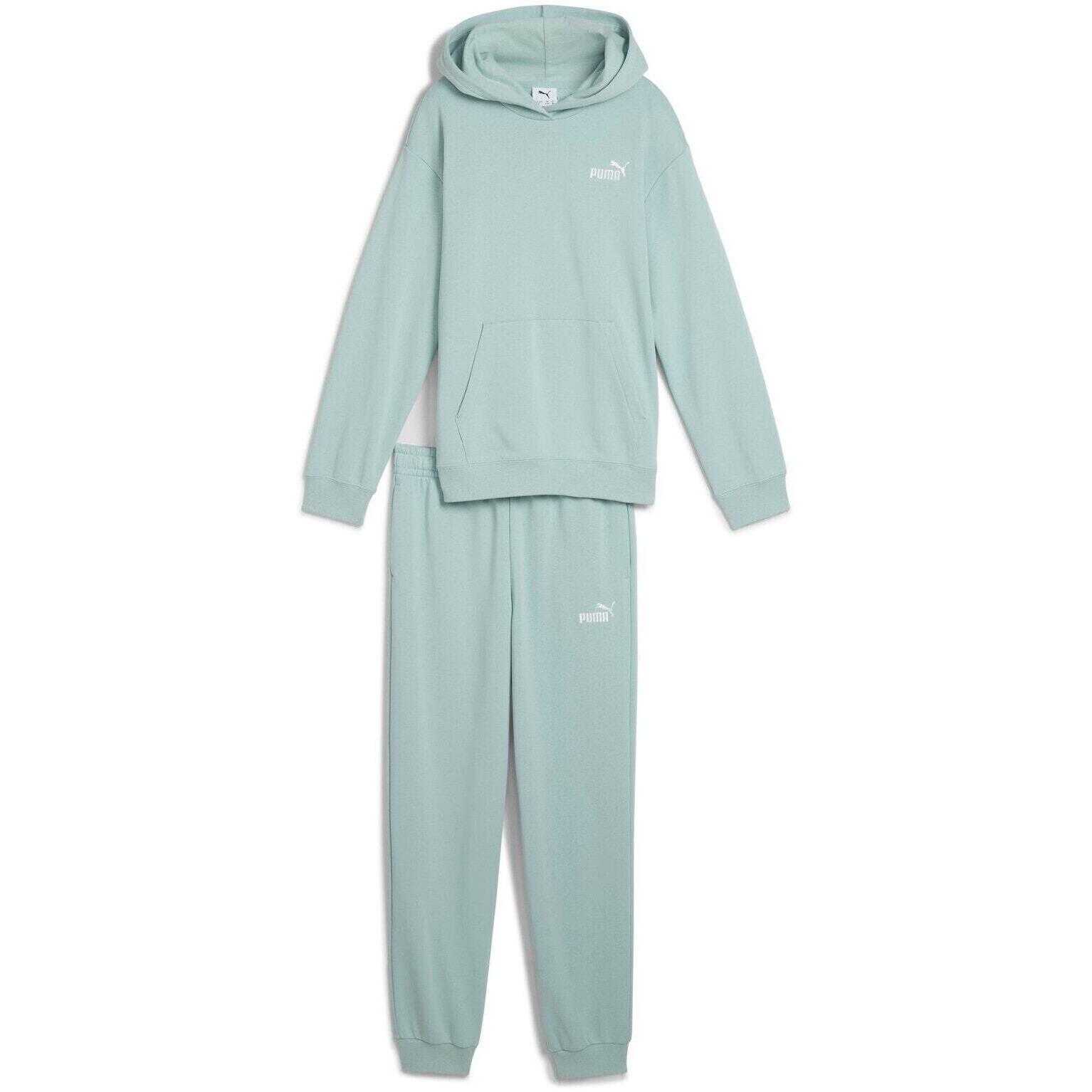 Trainingsanzug Puma Loungewear Suit Tr G, Blau, Kinder 5/6