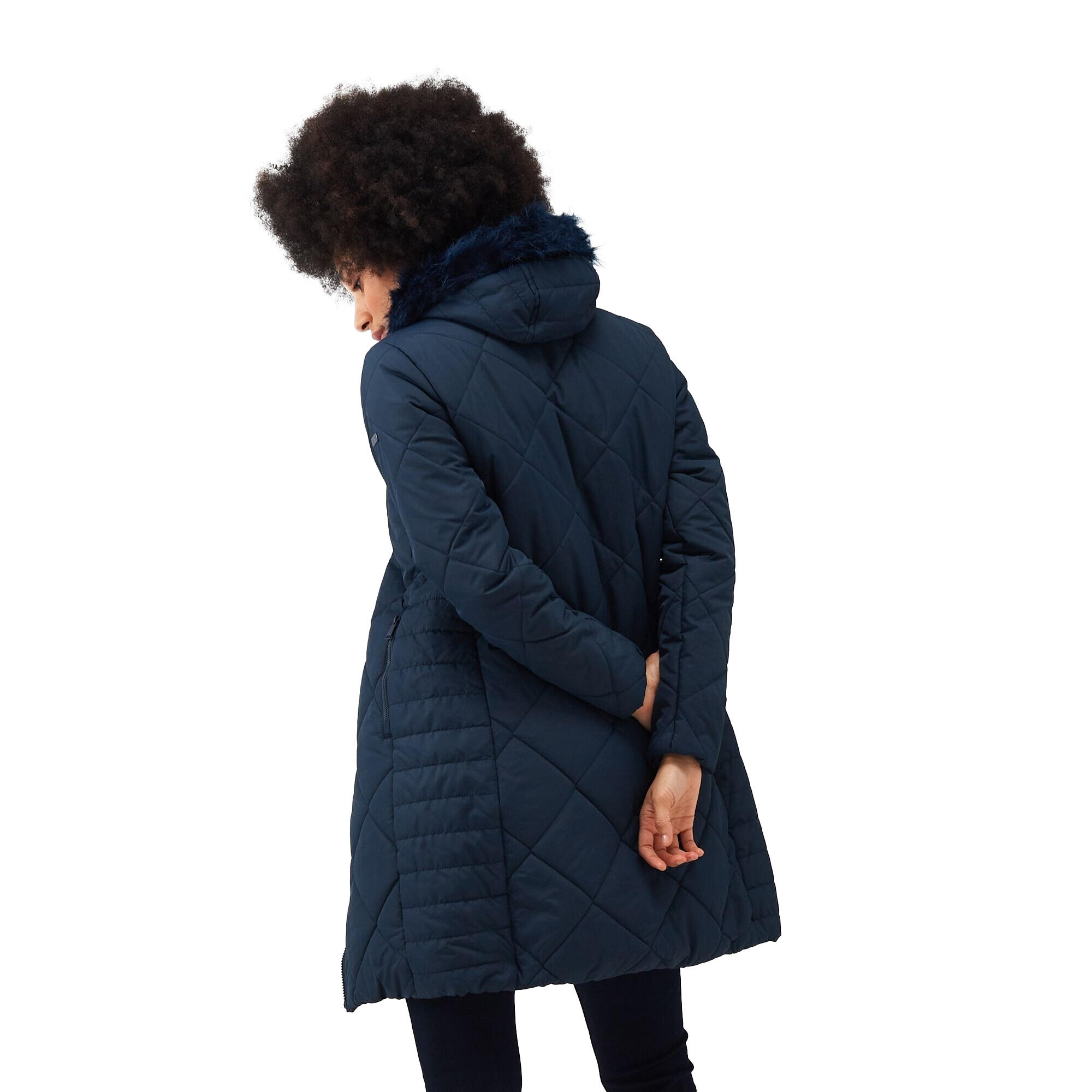 Parka FRITHA Femme (Bleu Marine) 4/5