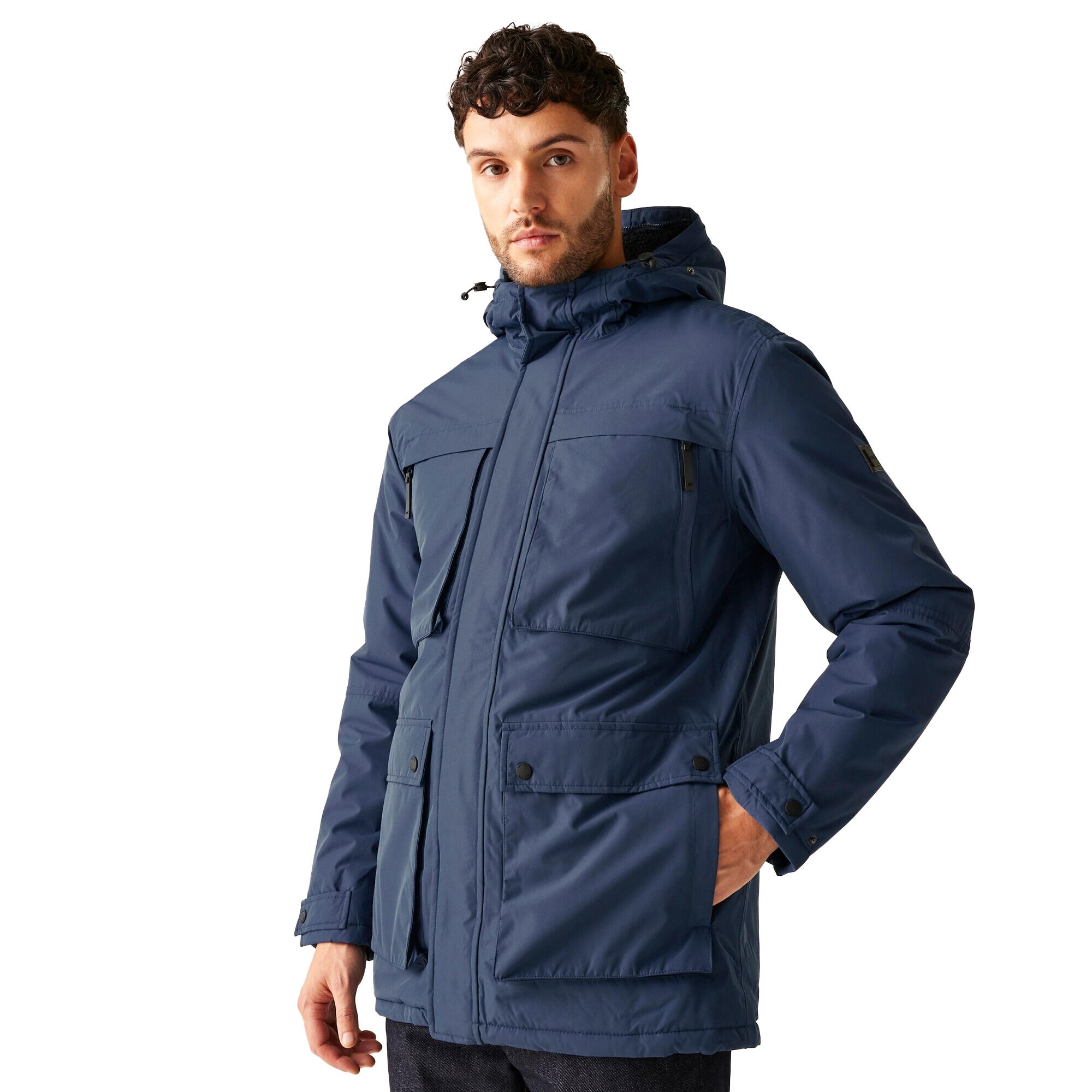 Mens Volter Waterproof Insulated Parka (Admiral Blue) 4/5