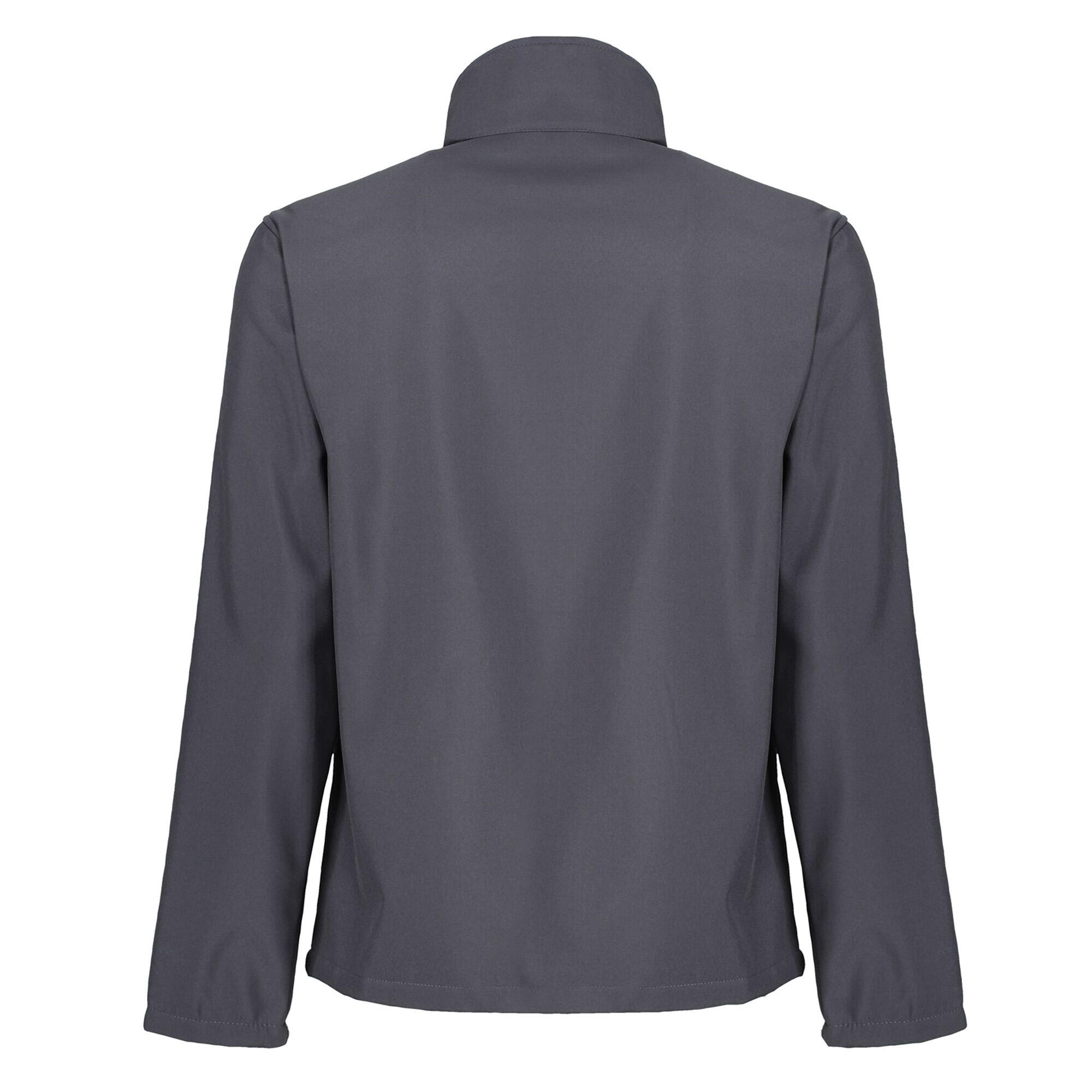 Mens Soft Shell Jacket (Seal Grey) 2/5