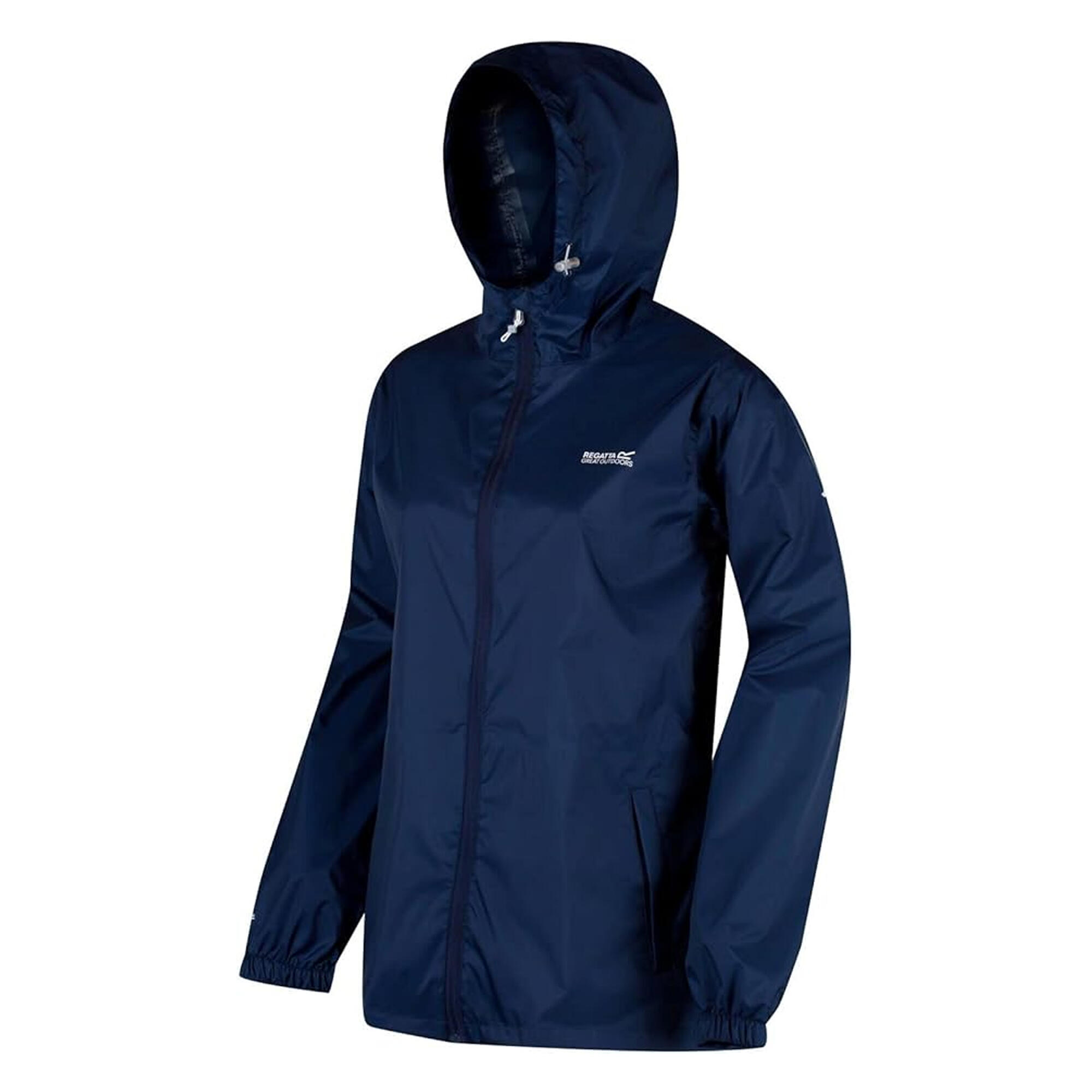 Womens/Ladies Pack It III Waterproof Jacket (Midnight) 3/5