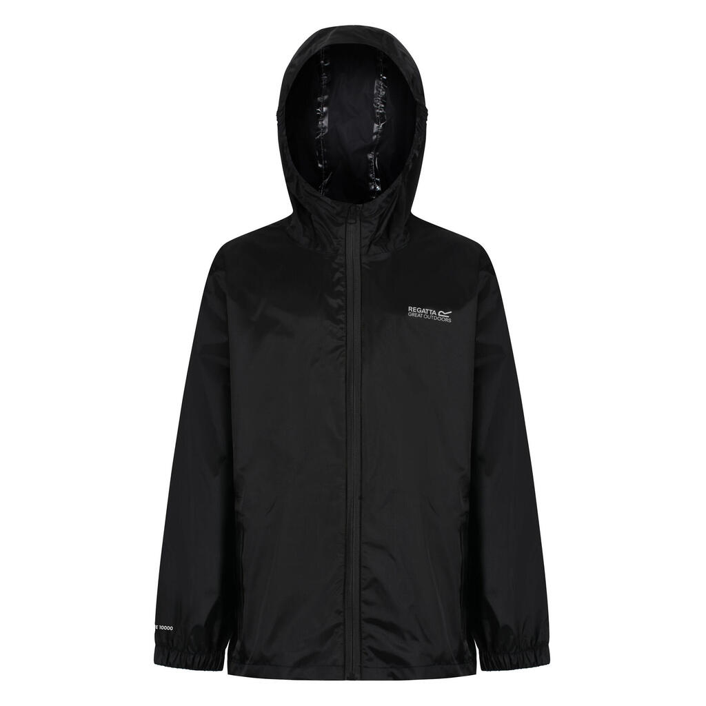 Great Outdoors Childrens/Kids Pack It Jacket III Waterproof Packaway Black