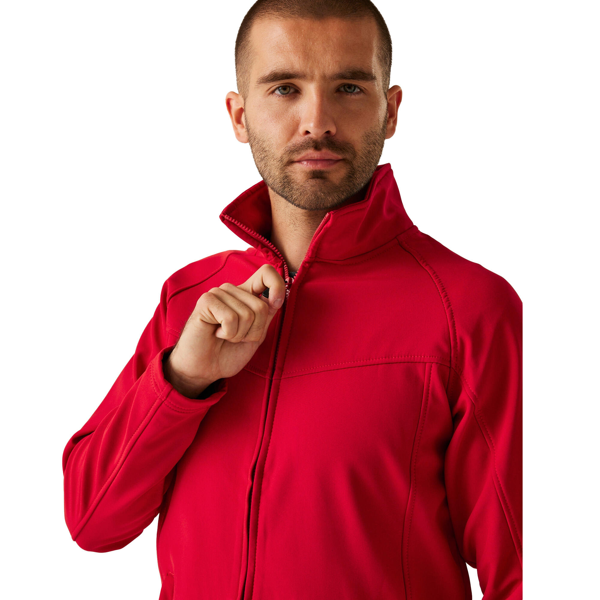 Casaco de lã CortaVento Homem (Vermelho Clássico) 3/5