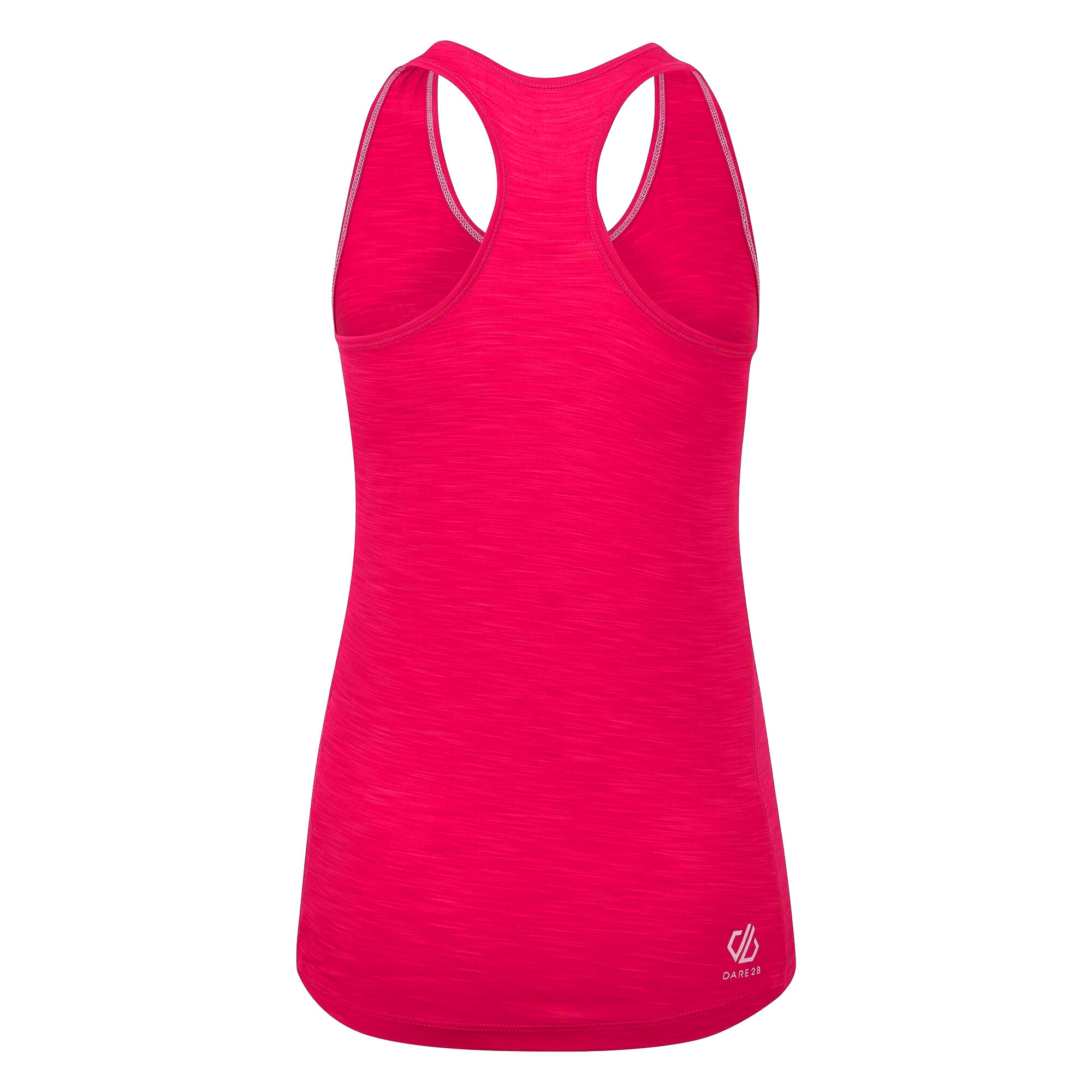 Débardeur Extensible Style Dos Nageur MODERNIZE Femme (Rose Vif) 3/5