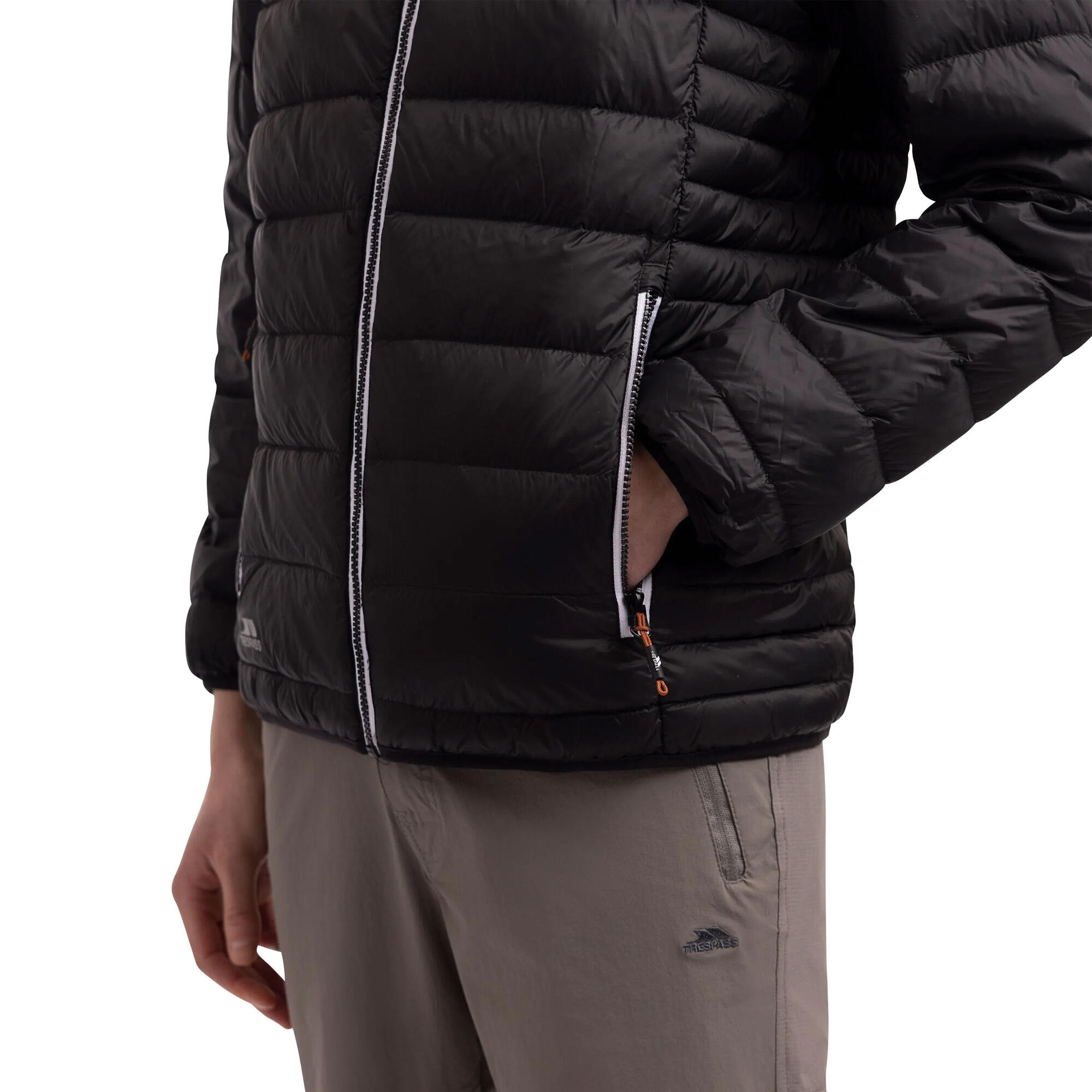 Daunenjacke Whitman II Herren Schwarz/Rostfarben 4/5