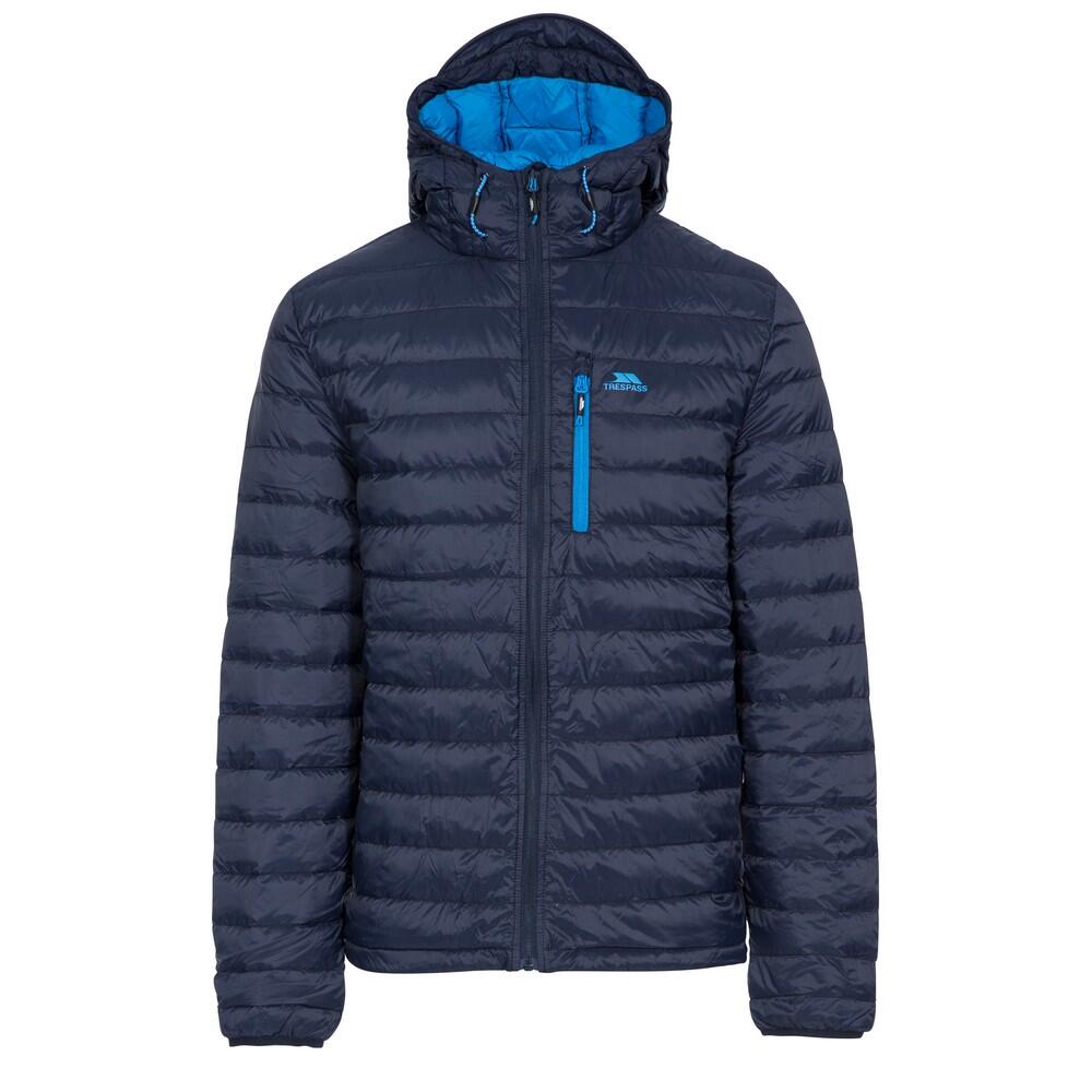TRESPASS Mens Digby Down Jacket (Navy/Blue)
