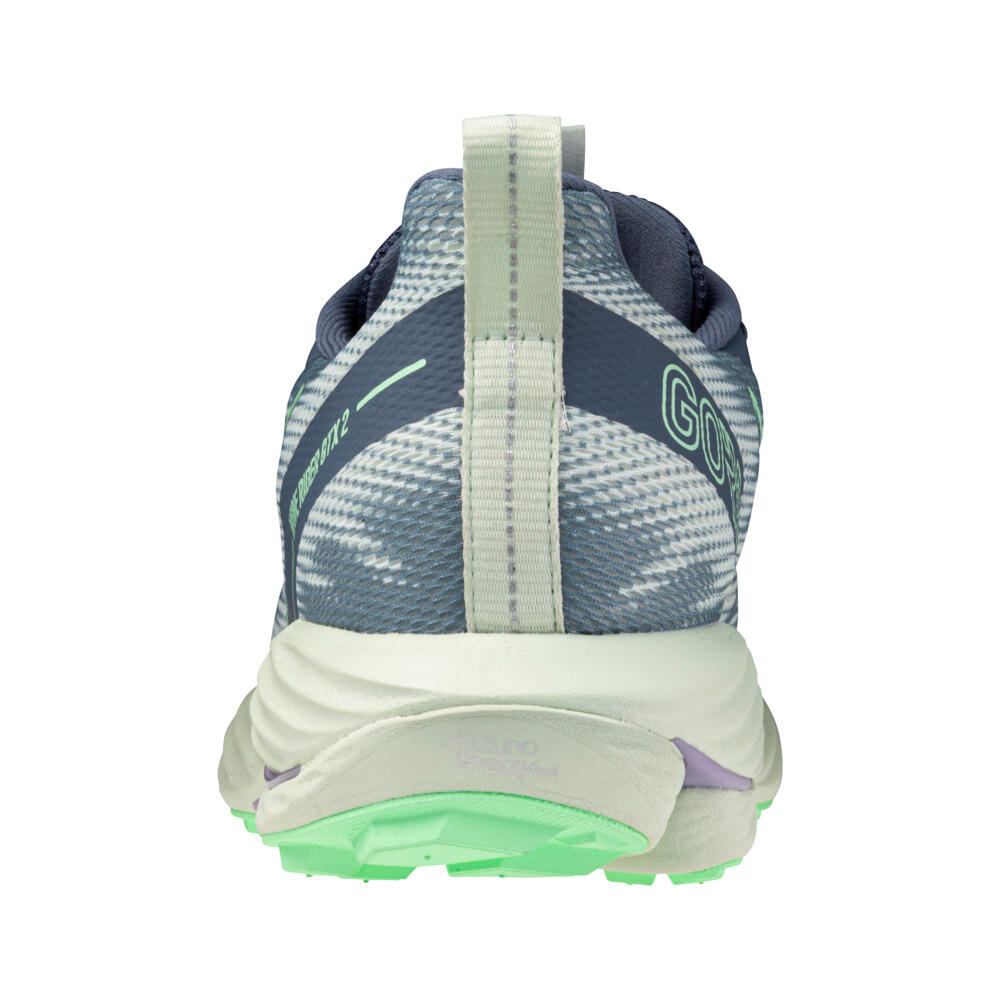 Mizuno Zapatillas Wave Rider Gtx Wos Azul/verde 4/6