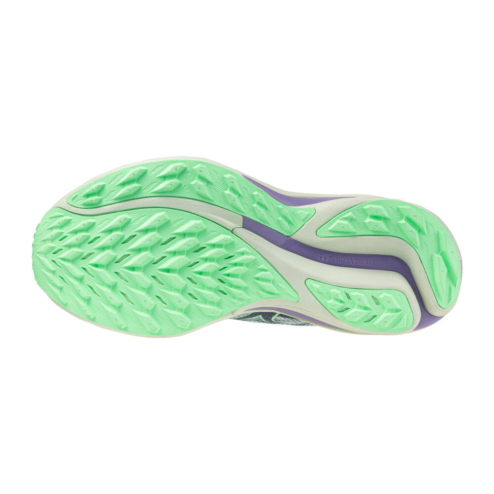 Mizuno Zapatillas Wave Rider Gtx Wos Azul/verde 6/6