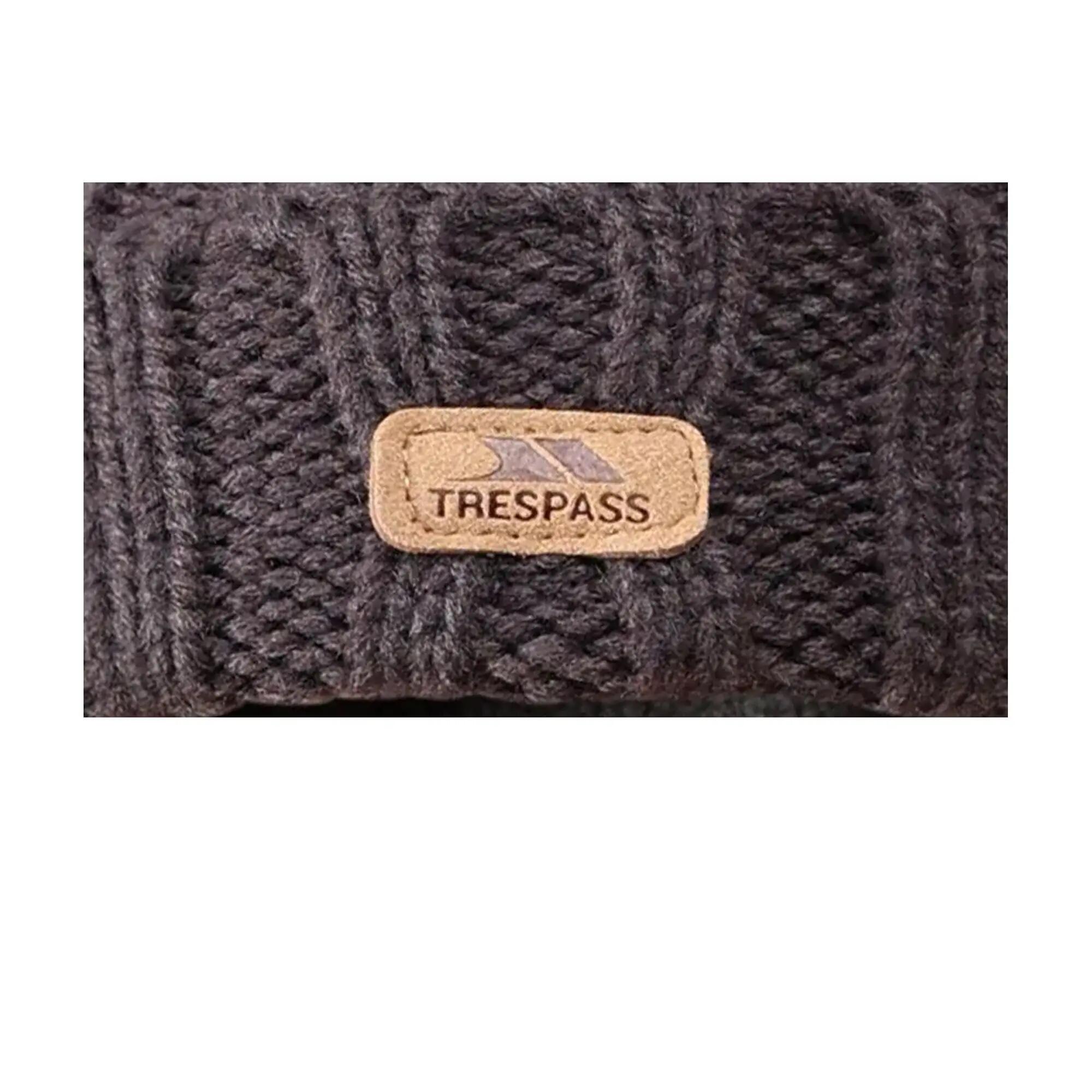 Chapeau Motif/style Pompon THORNS Enfant (Gris Foncé) 4/5