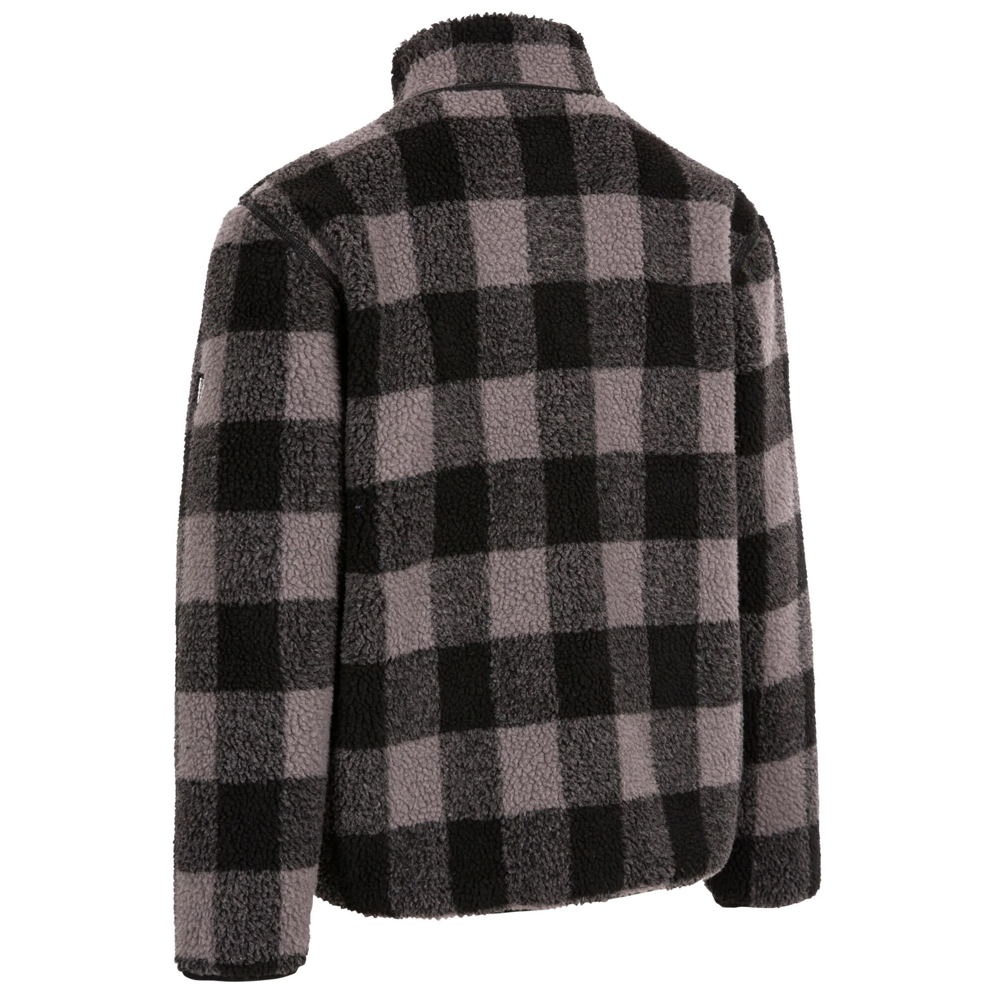 Giacca In Pile Uomo Trespass Tatsfield Nero 4/5
