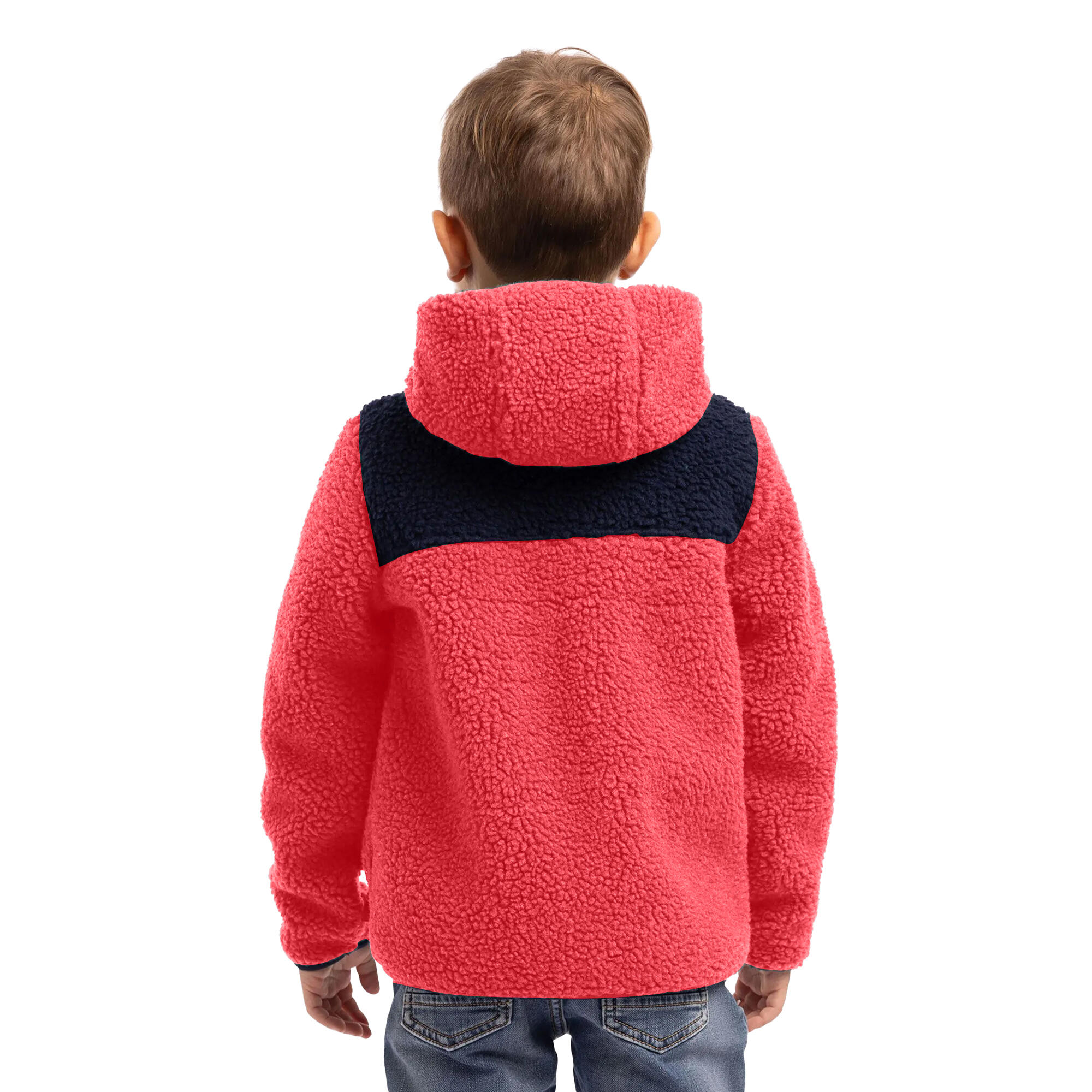 "Lindenn" Fleecejacke für Kinder Erdbeere 3/5