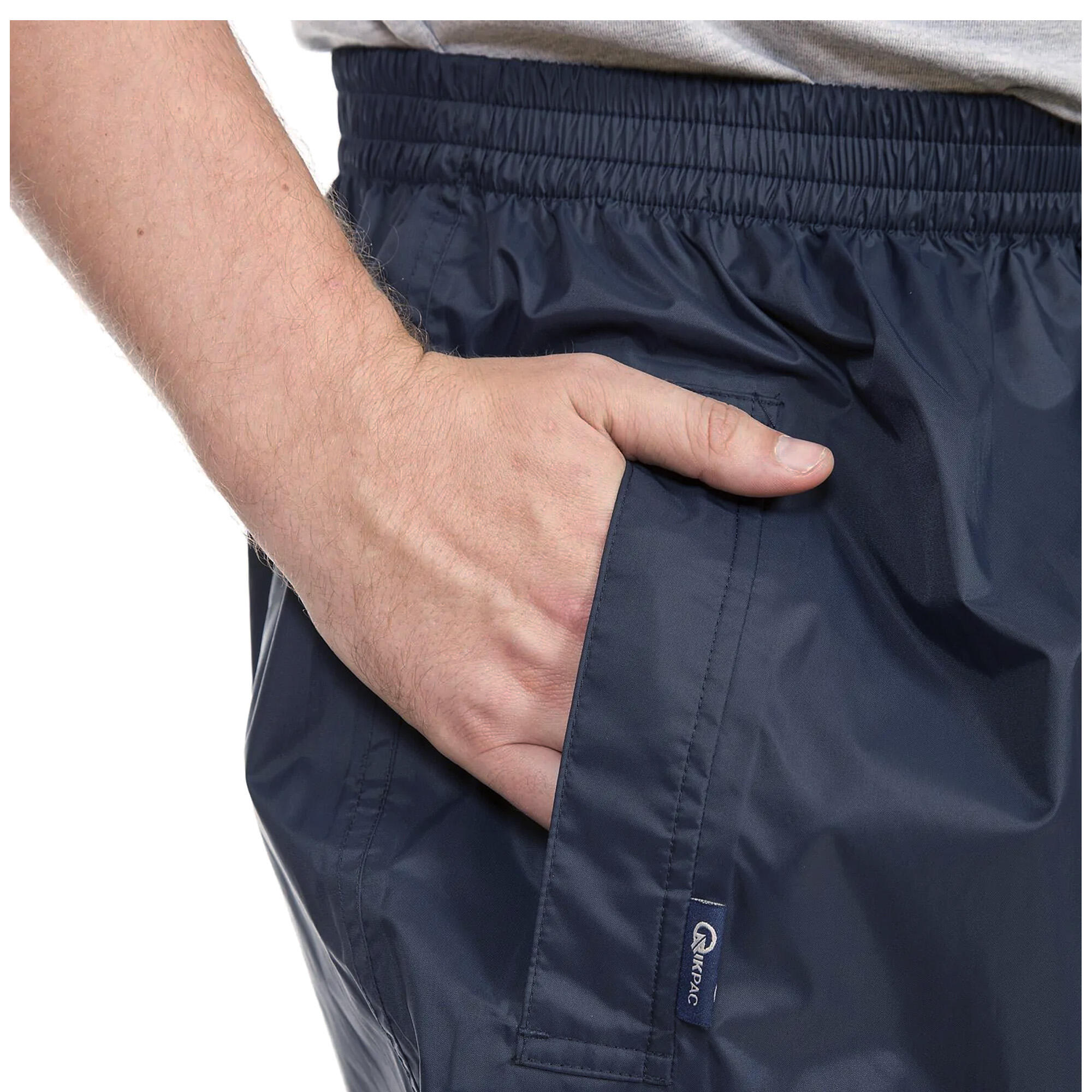 Qikpac Unisex Überhose Damen und Herren Dunkelblau 4/5