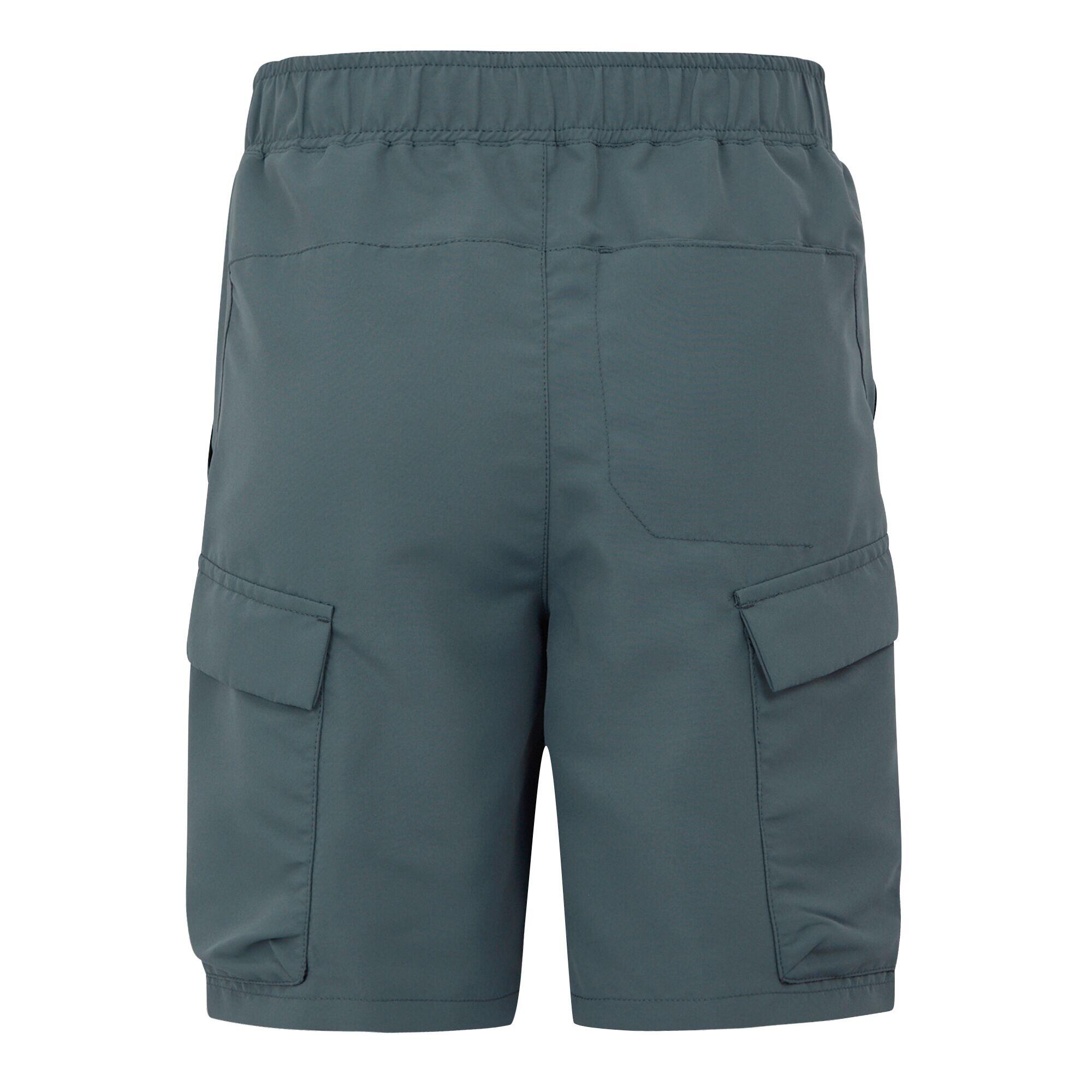 Pantalón corto outdoor Regatta Sorcer Shorts III RKJ143-S7G unisex junior gris 6/7