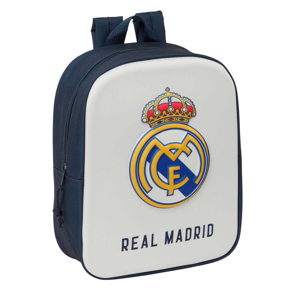 Mochila Infantil Real Madrid C.F. Blanco 1/3