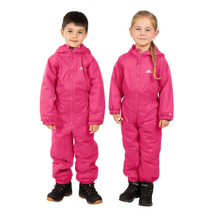 Dripdrop Combinaison Imperméable Enfant Unisexe (Rouge)