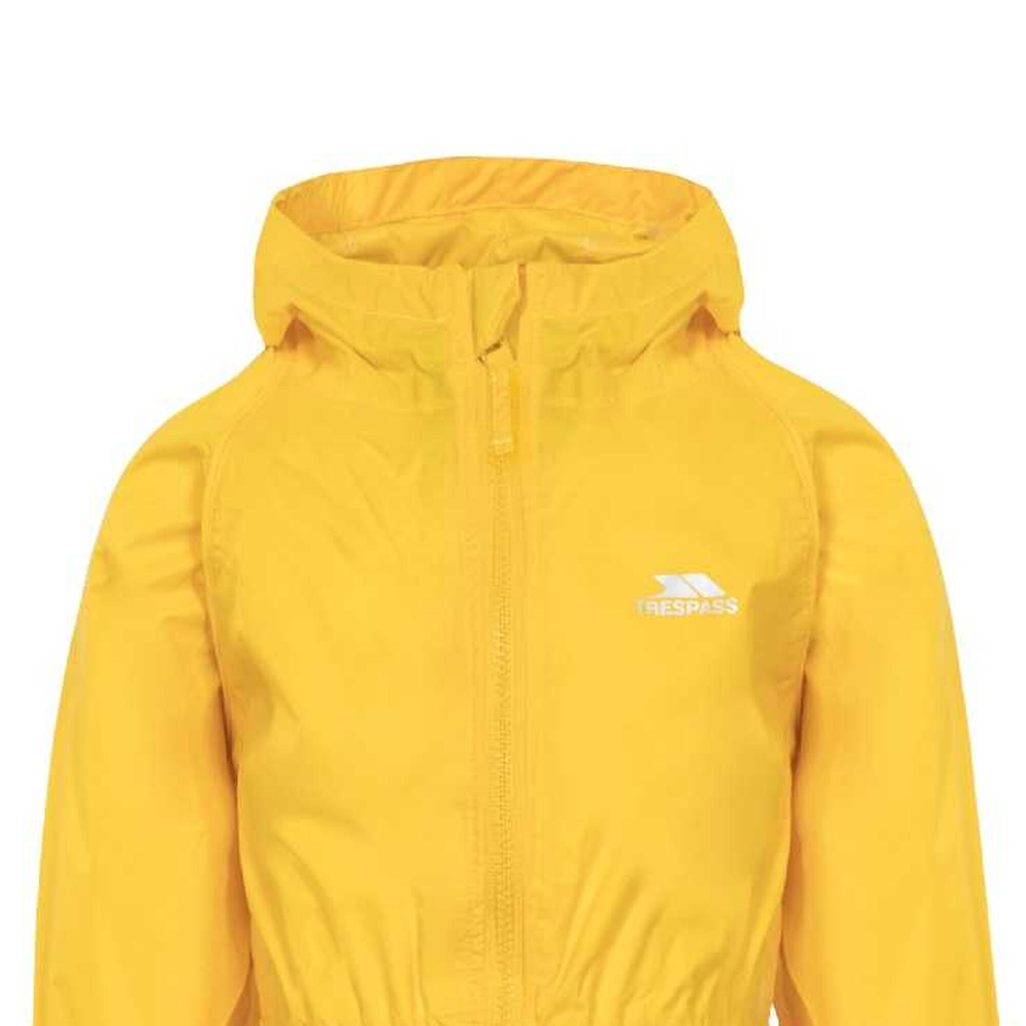 Fato de Chuva para Crianças/Kids Button Rain Suit (Luz do sol) 4/5