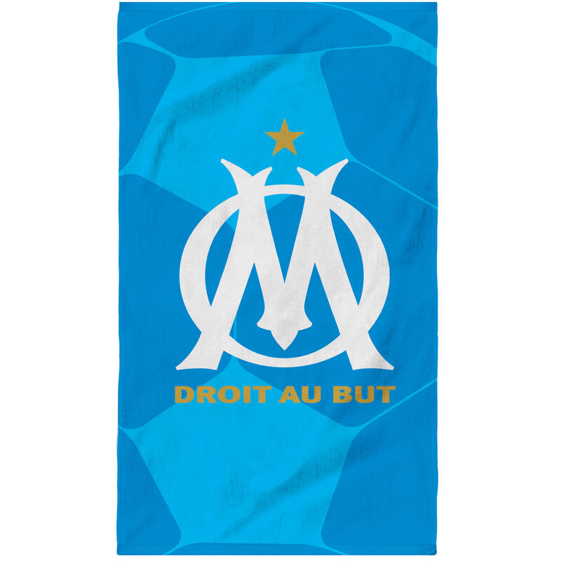 Serviette de bain 70x120 cm 100% coton football Marseille - Harit