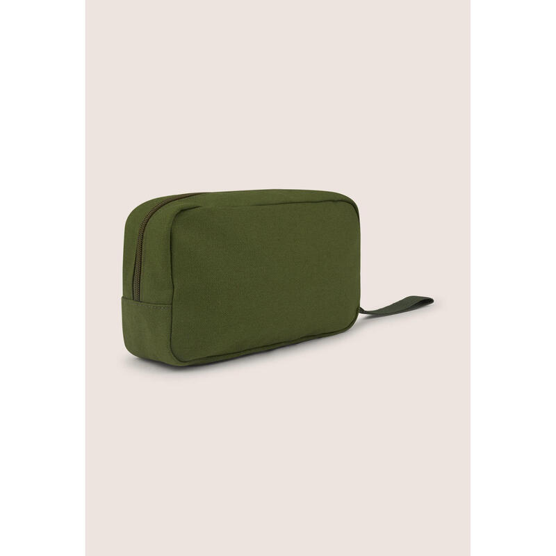 Trousse en toile unicolore