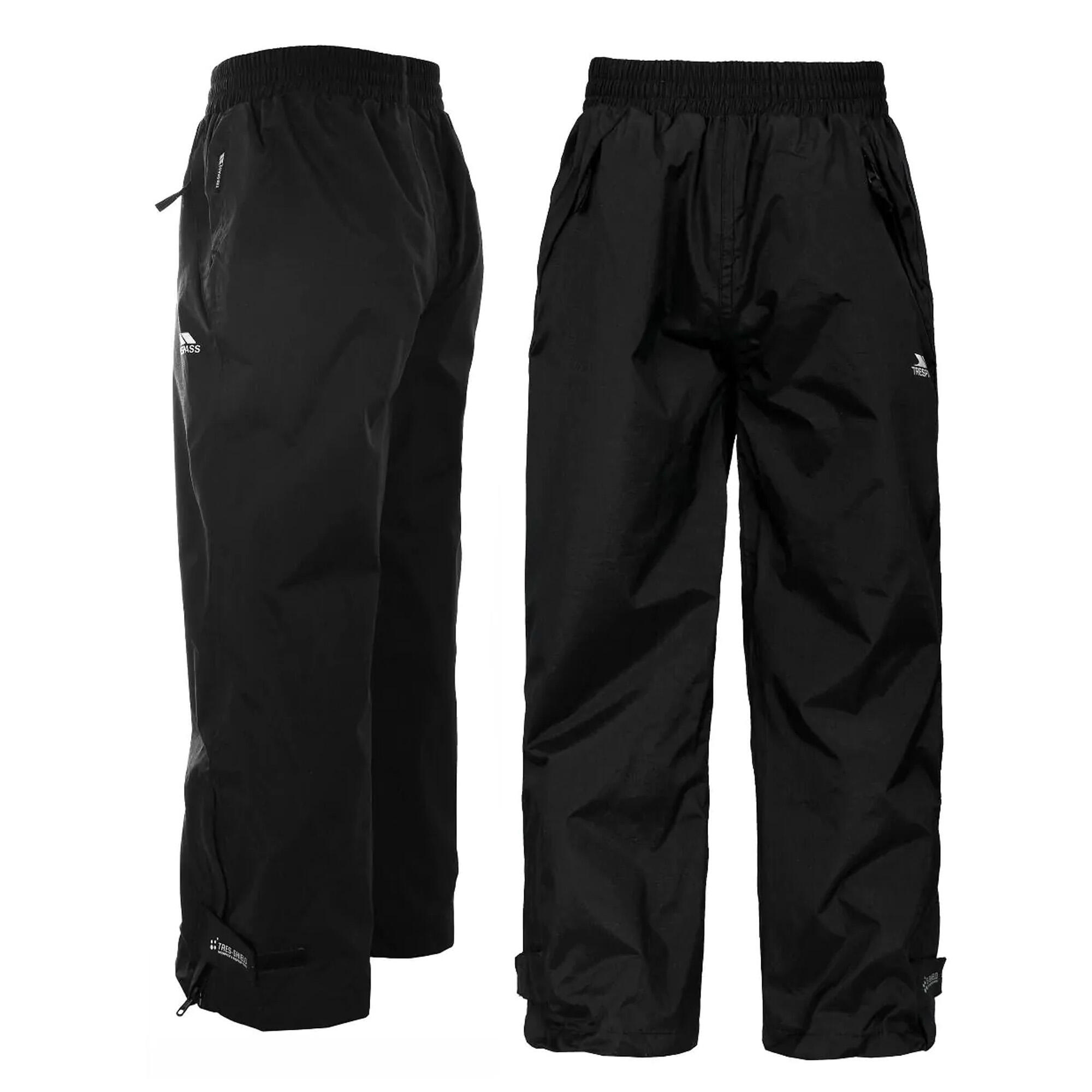 Echo Pantaloni Impermeabili Bambini Trespass Nero 4/5