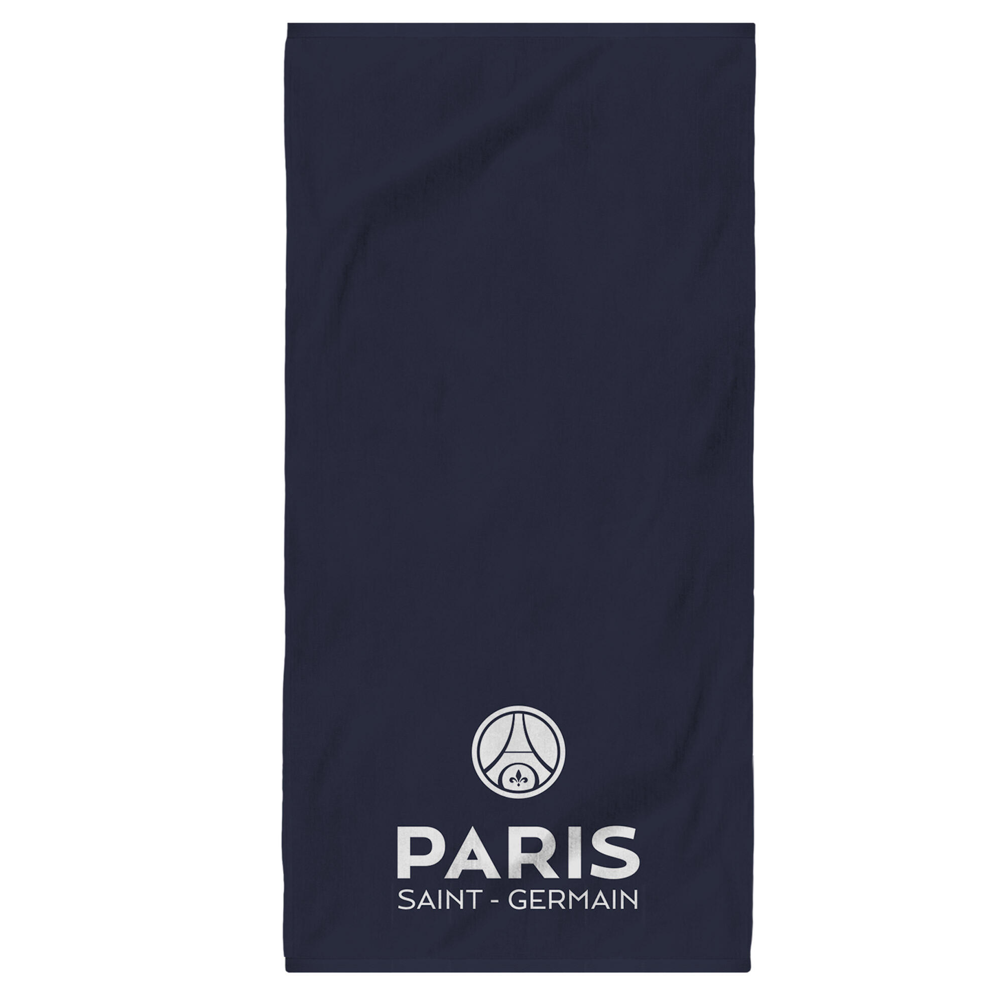Serviette de bain 75x150 cm 100% coton football Paris - White 1/2