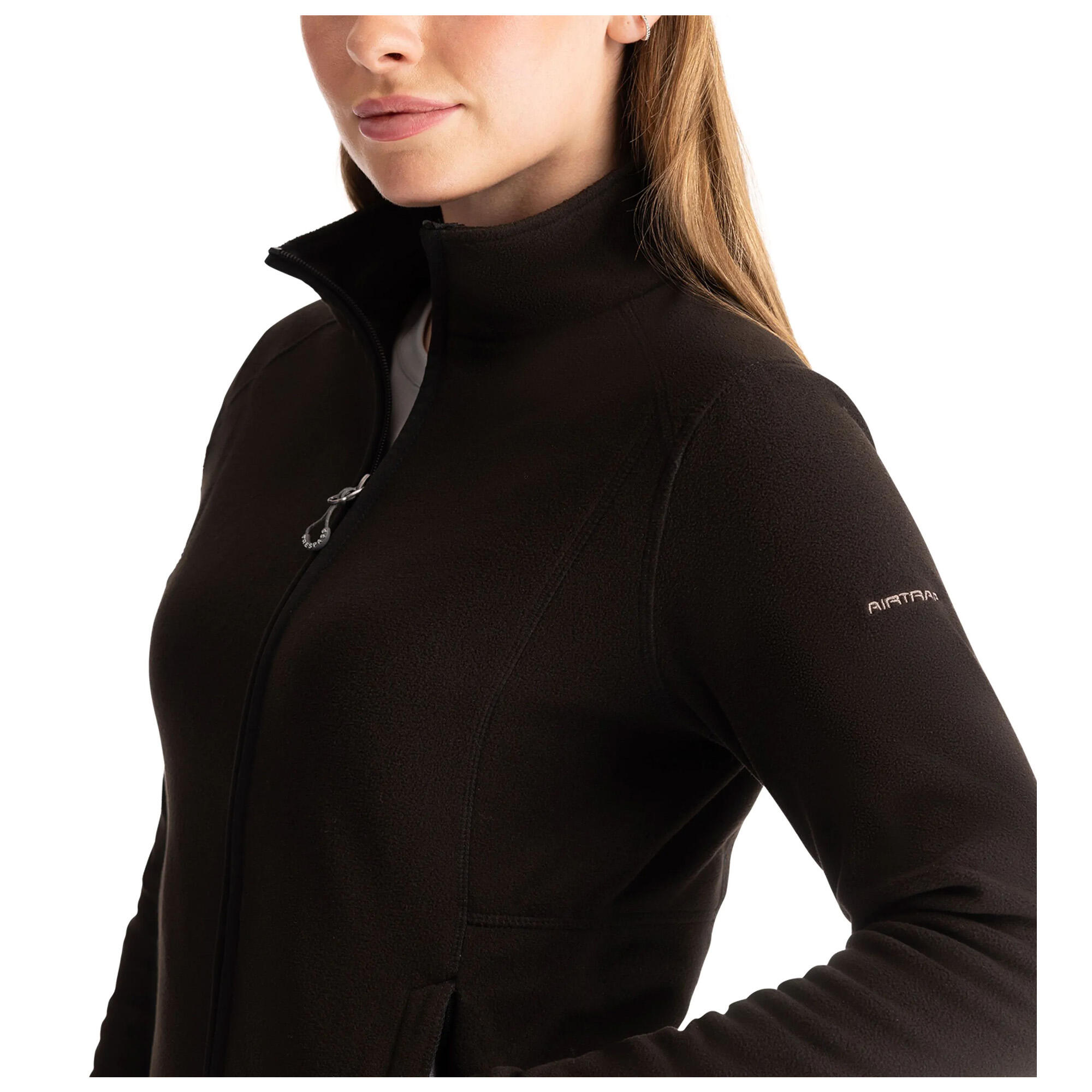 Forro Polar Renato de AT100 para Mujer Negro 3/5