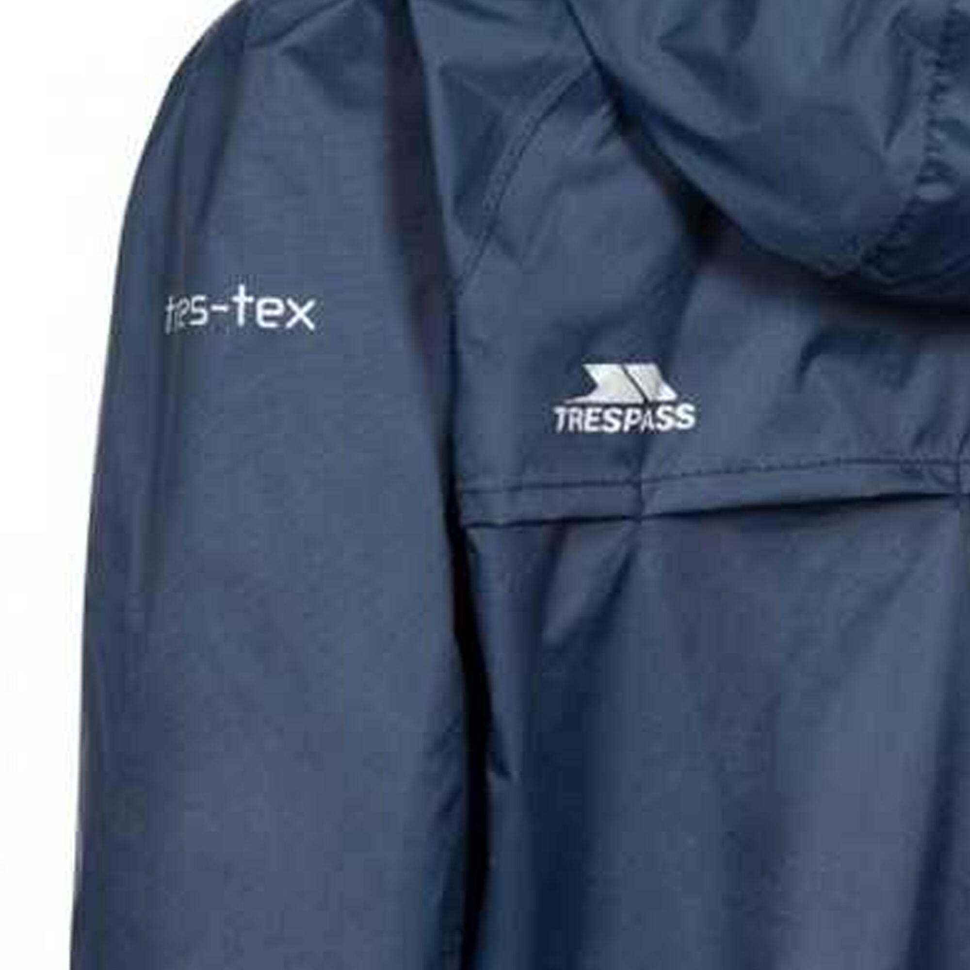 Qikpac Veste Imperméable Repliable Enfant Unisexe (Bleu Marine) 4/5