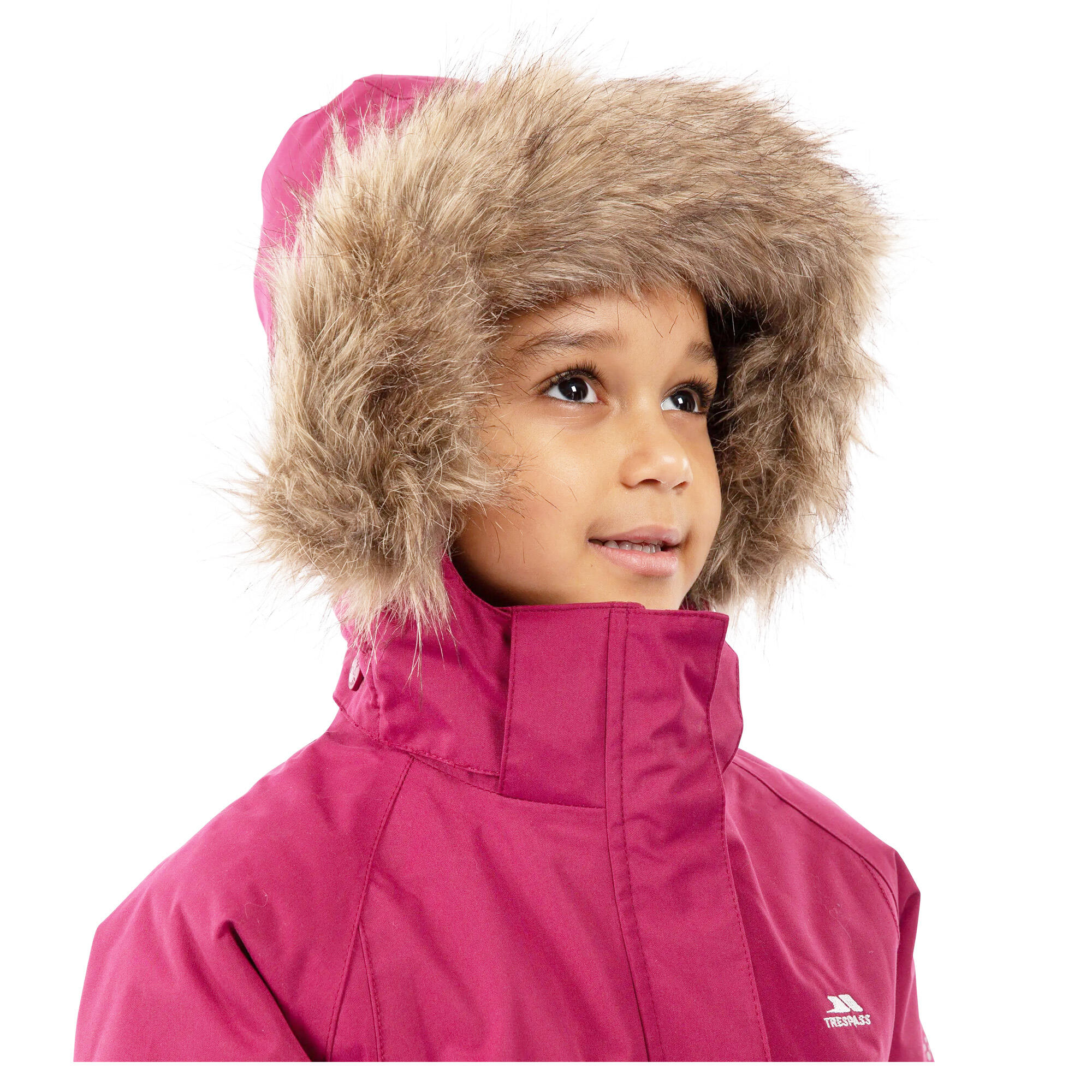Parka FAME Fille (Bordeaux) 4/5