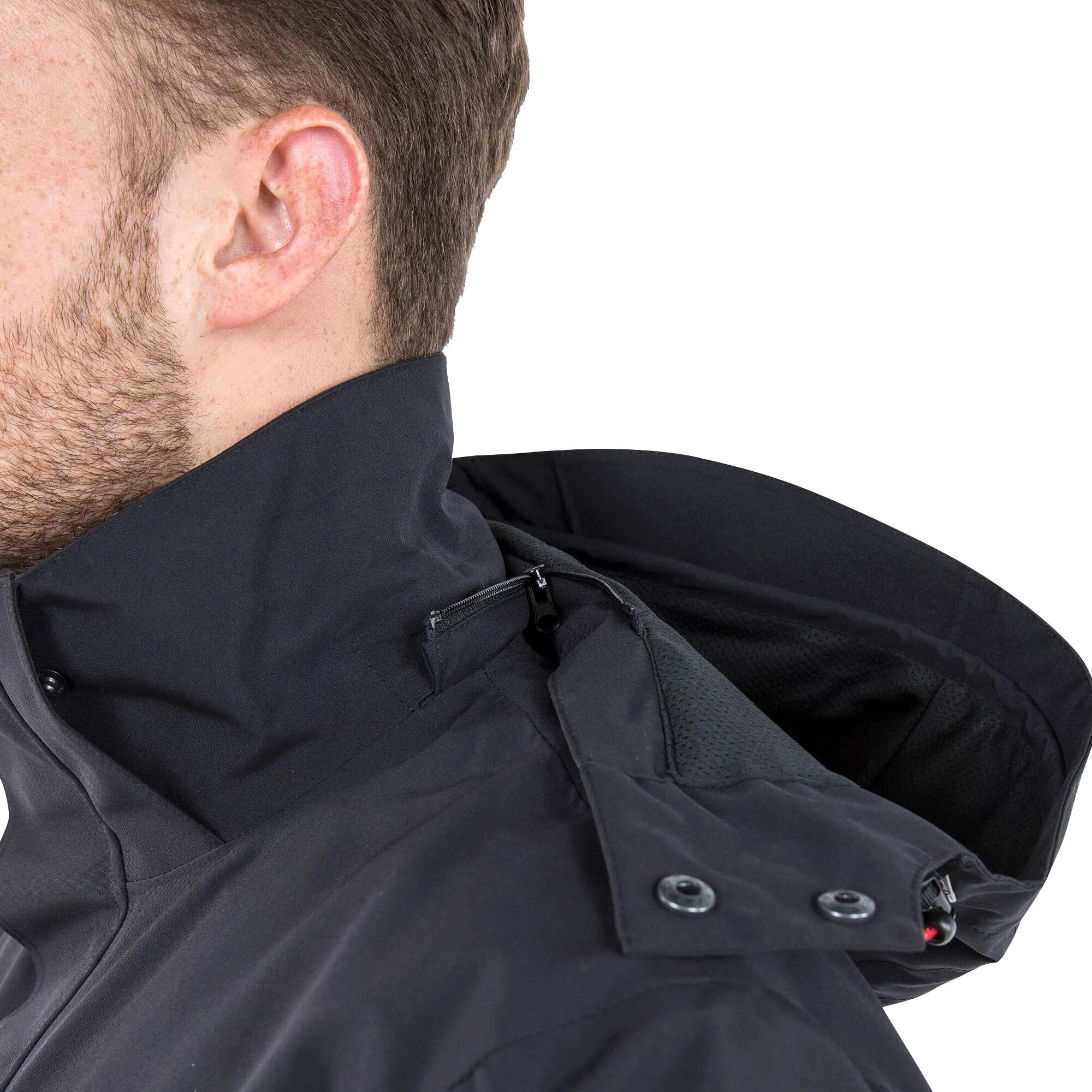 Mens Oswalt DLX Waterproof Jacket (Black) 4/5