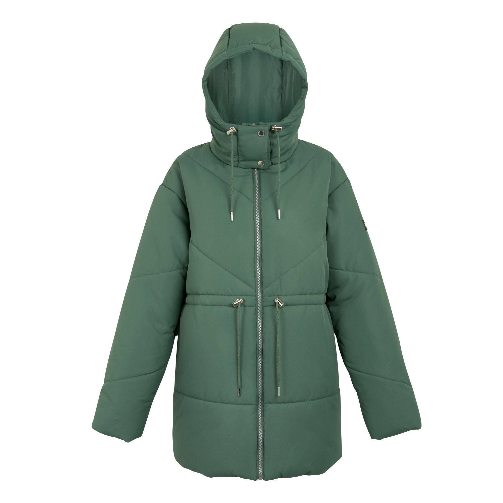 REGATTA Casaco Acolchoado Alcochoado Rurie Mulher Verde floresta mais escuro