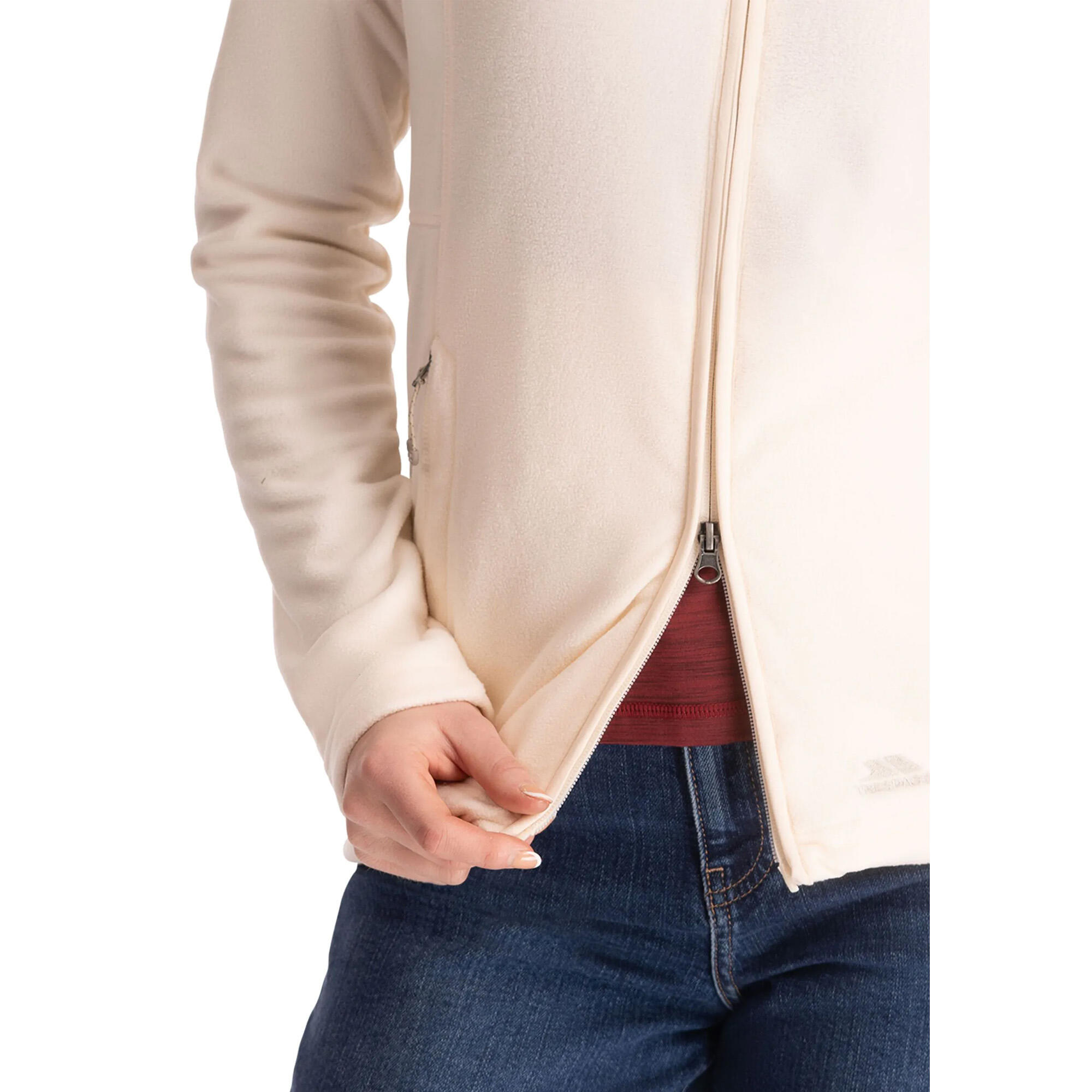 Veste Polaire RENATO Femme (Blanc Cassé / Rose Blush) 3/5