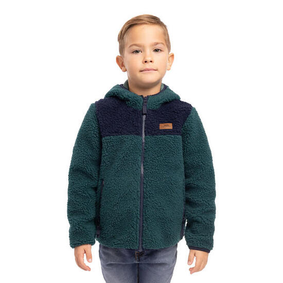 Veste Polaire LINDENN Enfant (Vert Sombre)